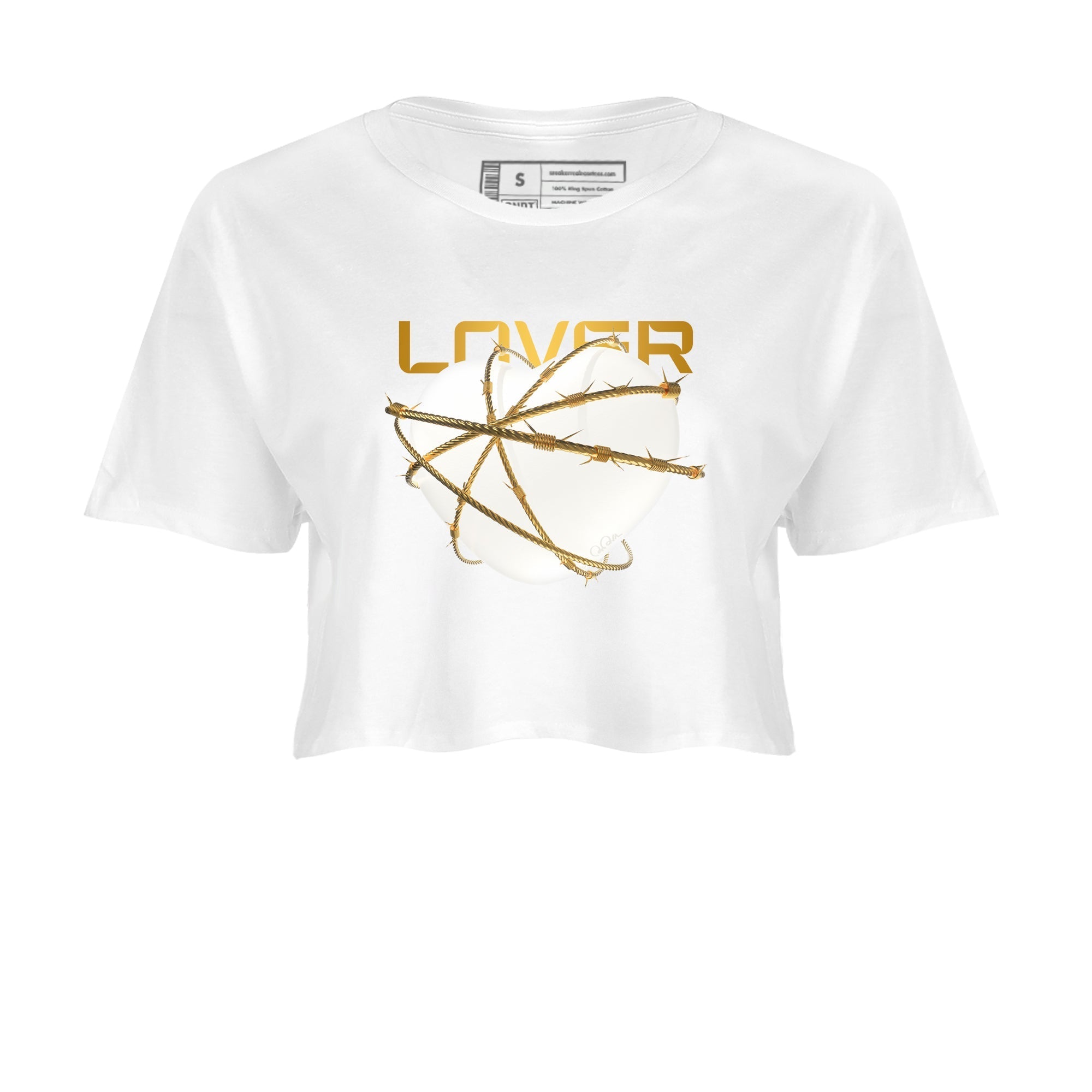 Heart Lover snkmatch Women's Top - Air Jordan 4 Sail 2024