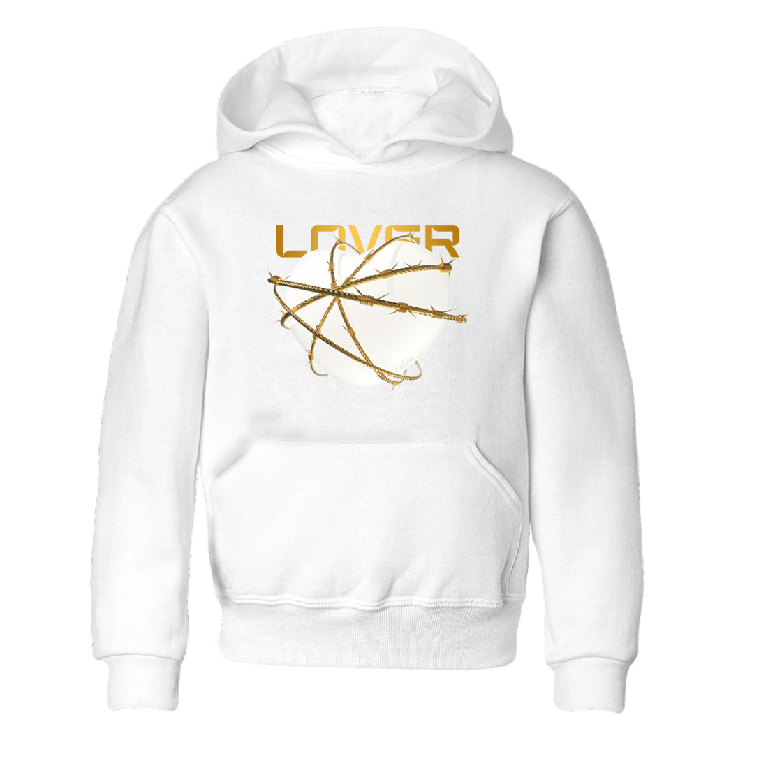 Heart Lover snkmatch Tees Kids - Air Jordan 4 Sail 2024