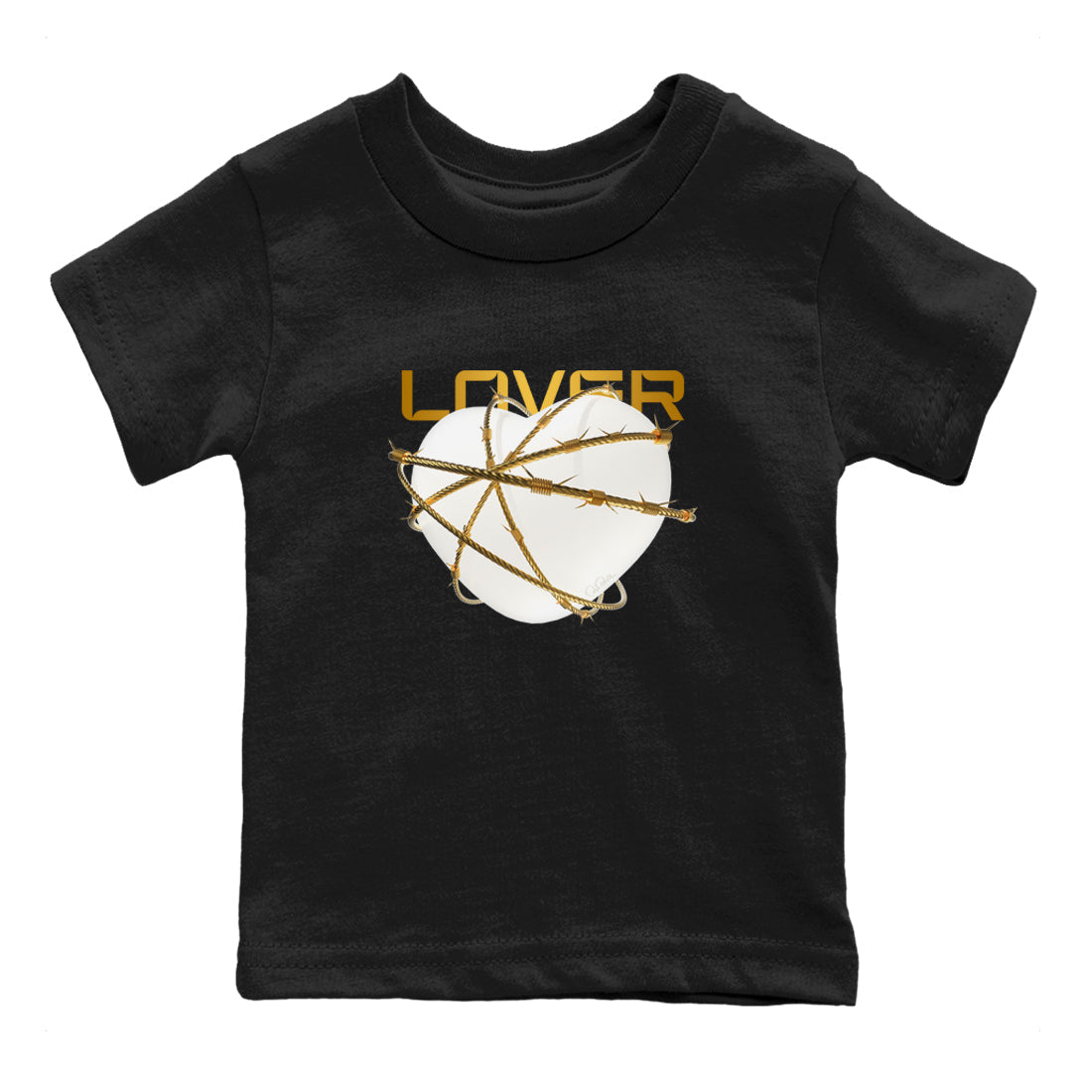 Heart Lover snkmatch Tees Kids - Air Jordan 4 Sail 2024
