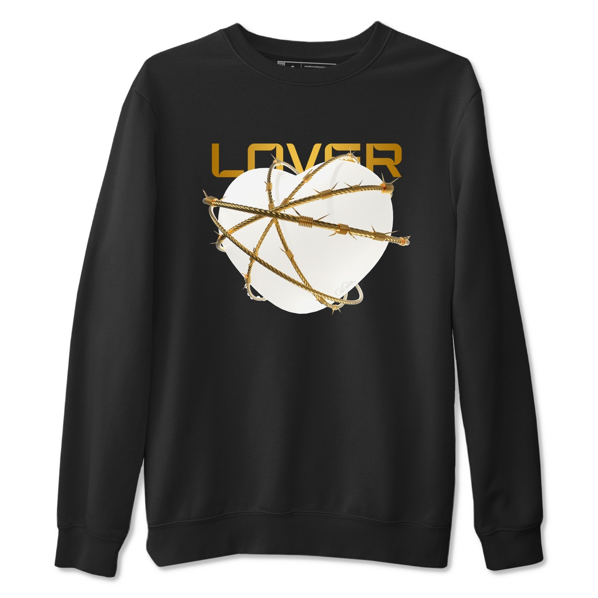 Heart Lover snkmatch Tees - Air Jordan 4 Sail 2024