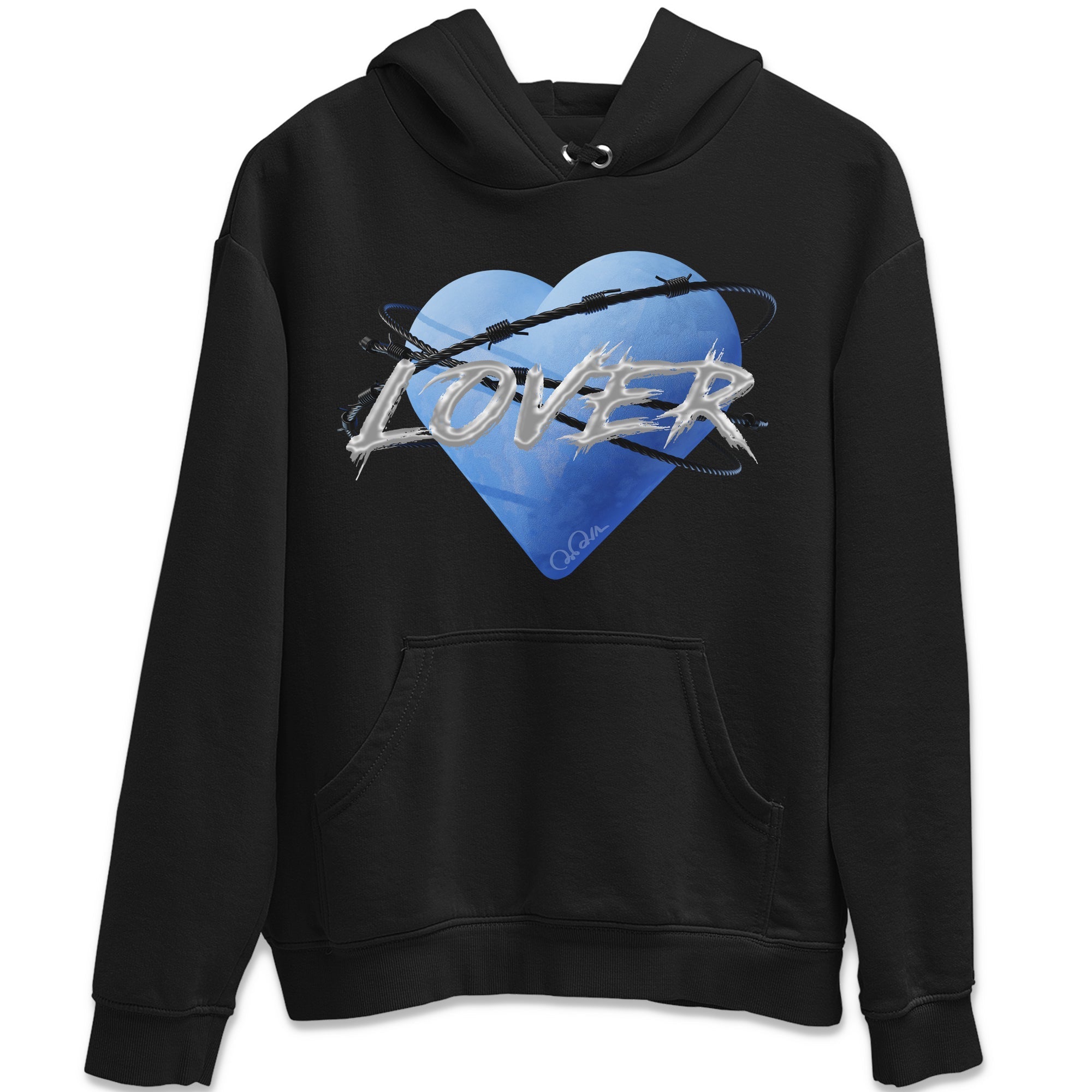 Heart Lover Unisex Tops - Air Jordan 5 UNC
