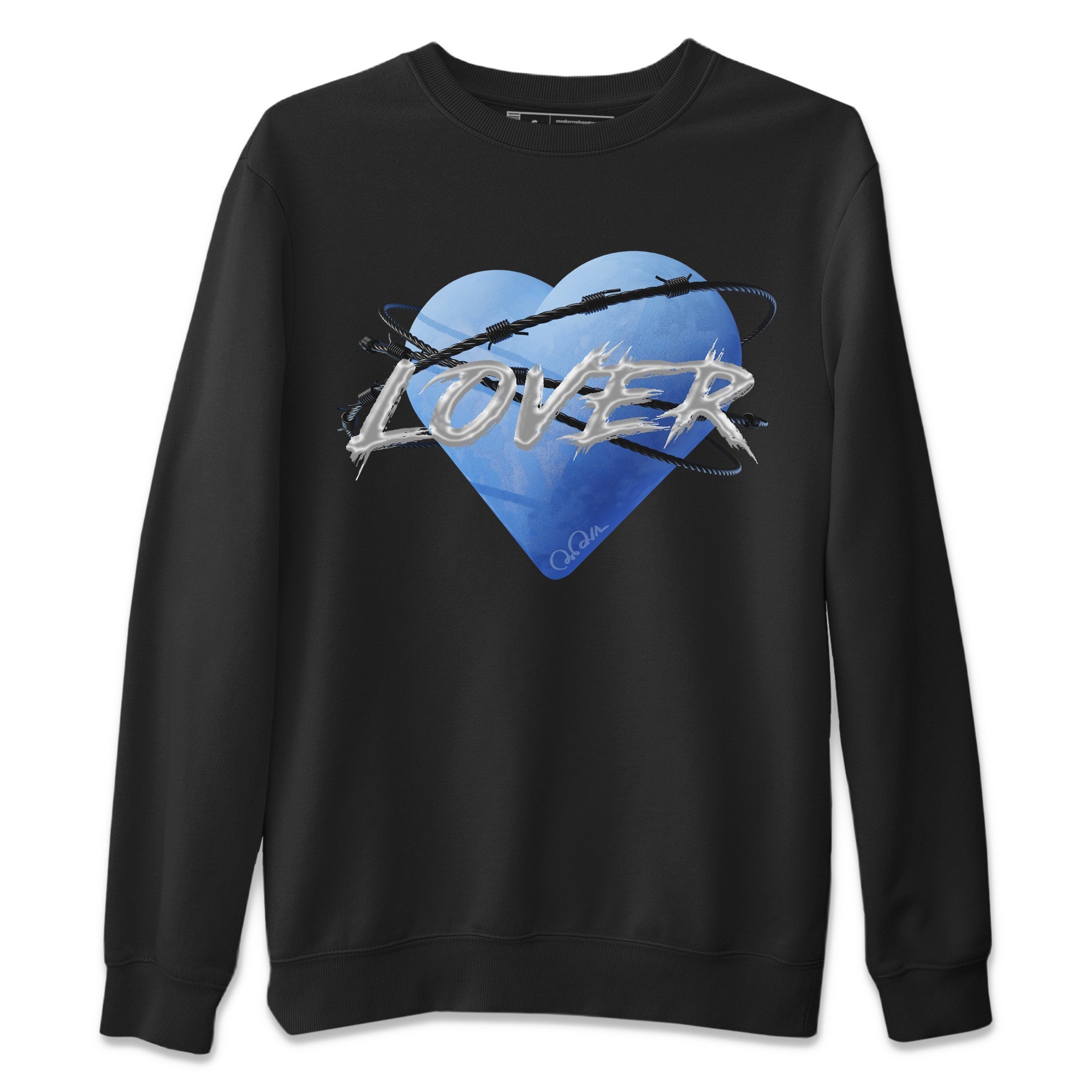 Heart Lover Unisex Tops - Air Jordan 5 UNC