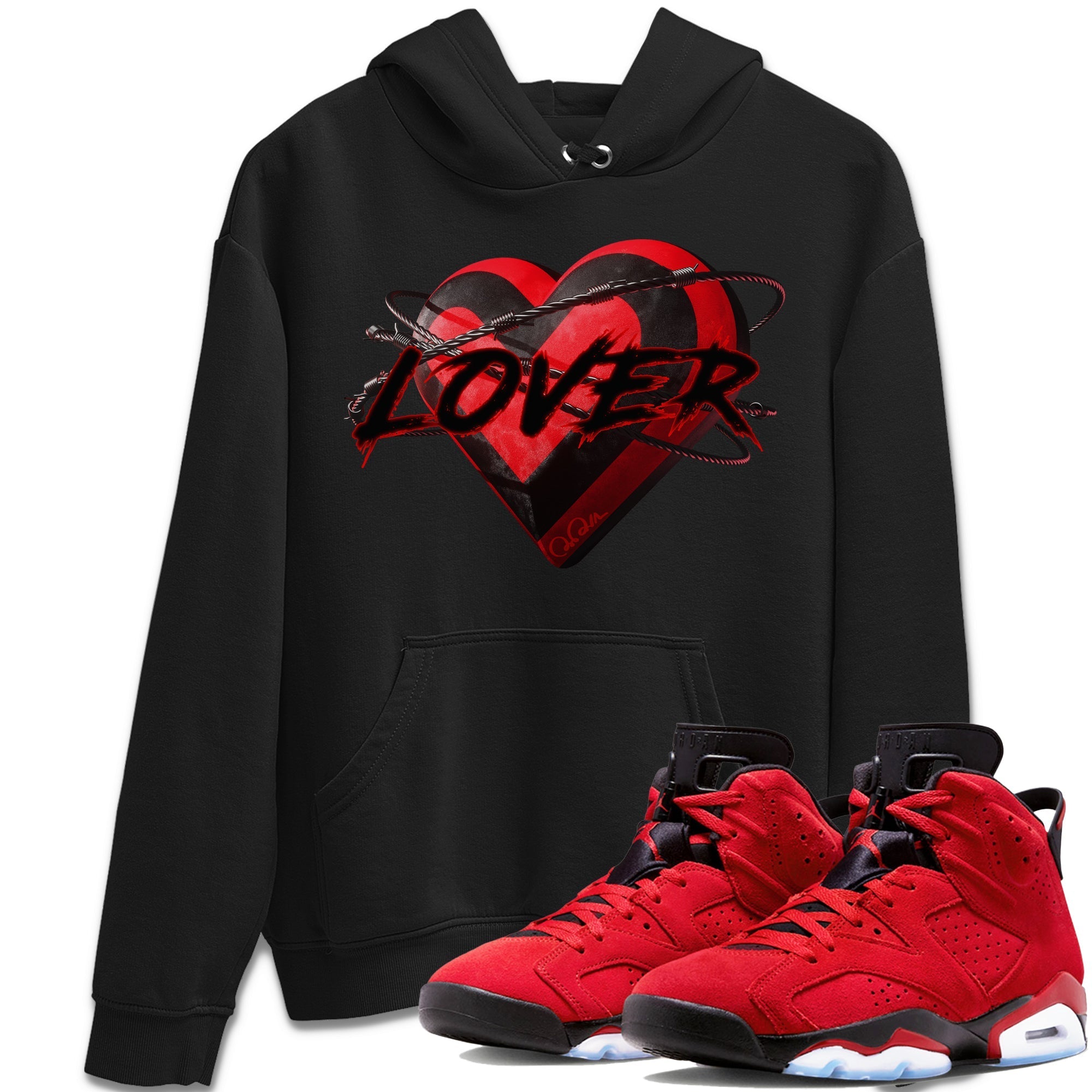 Heart Lover Unisex Tops - Air Jordan 6 Toro Bravo