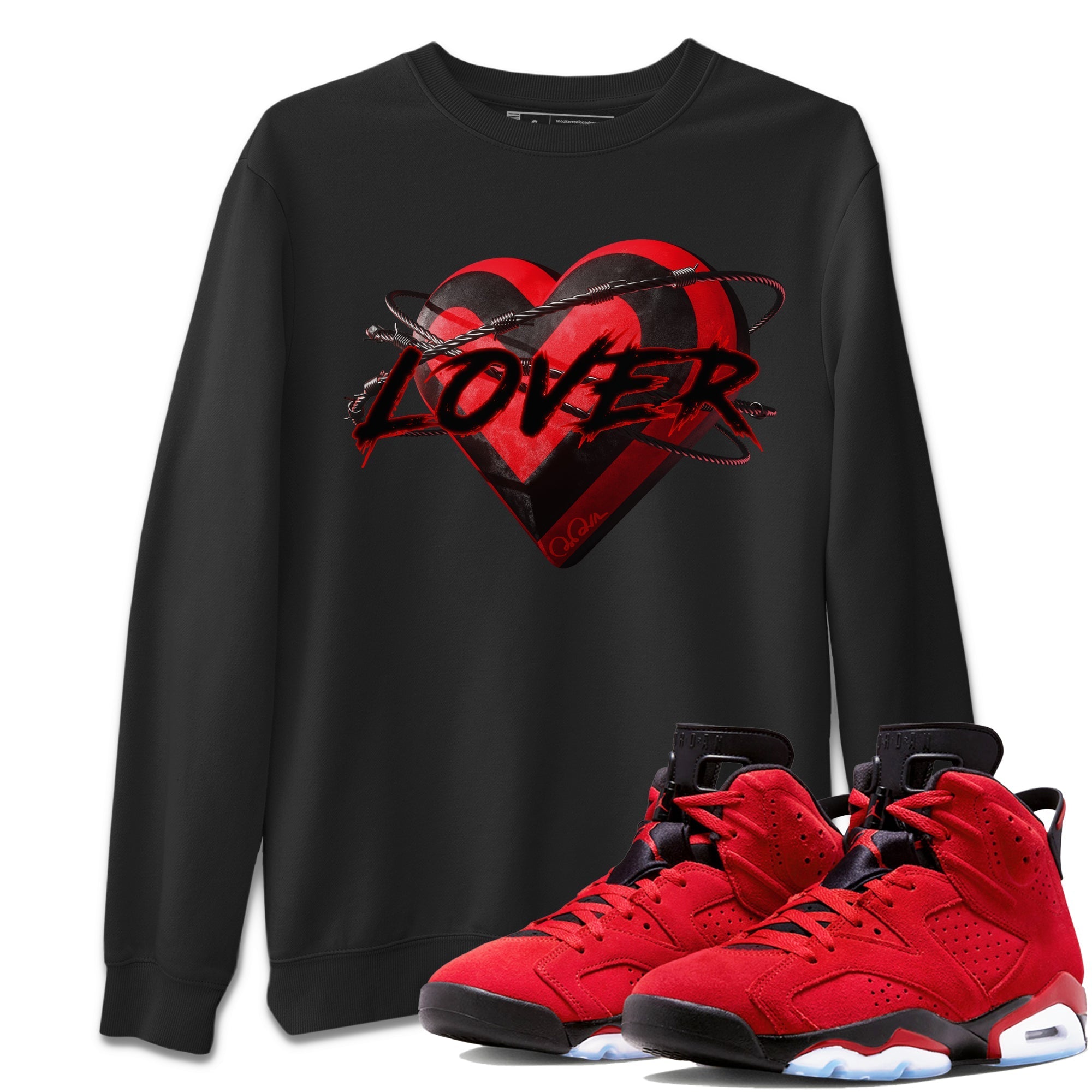 Heart Lover Unisex Tops - Air Jordan 6 Toro Bravo