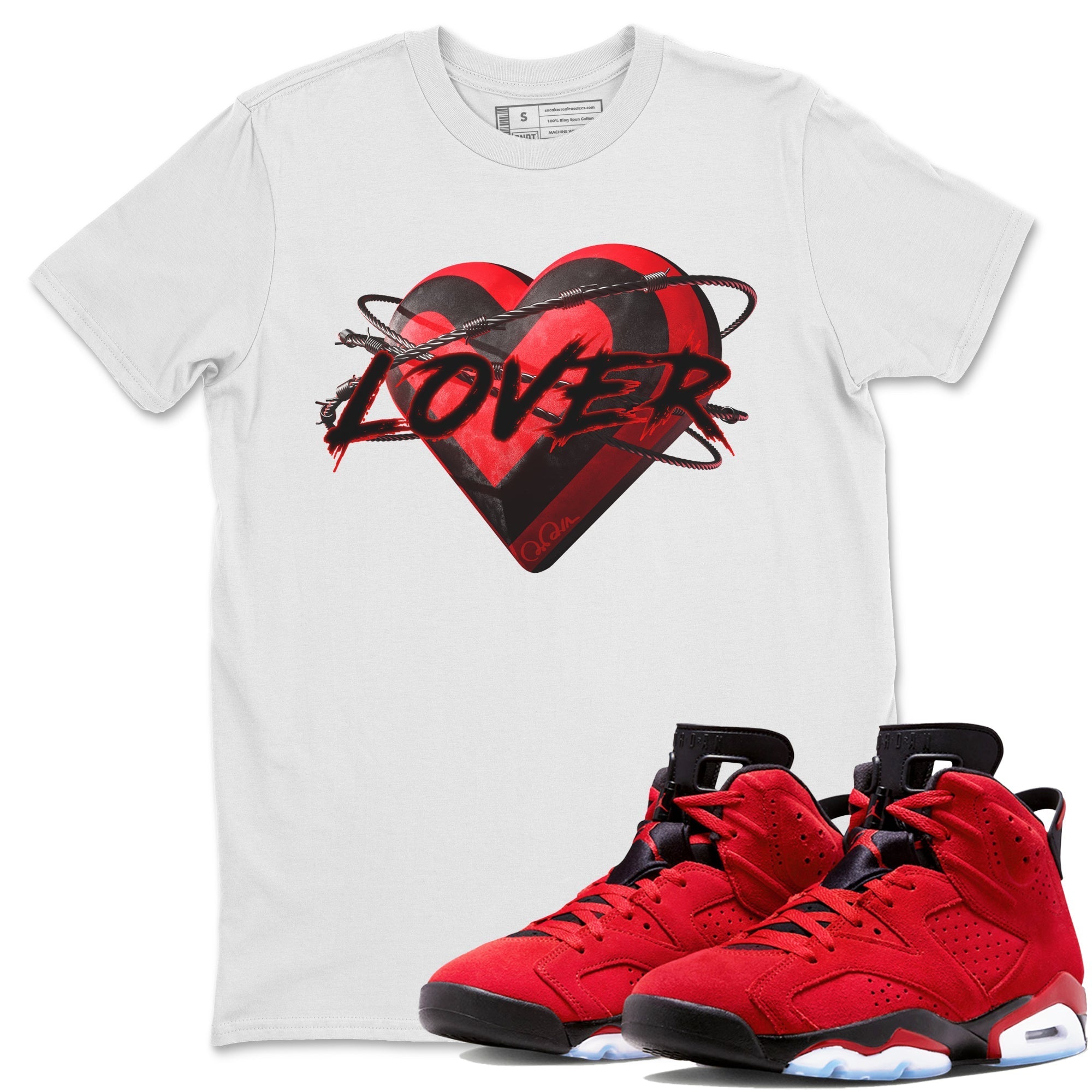 Heart Lover Unisex Tops - Air Jordan 6 Toro Bravo