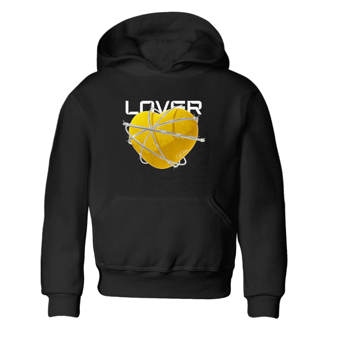 Heart Lover snkmatch Tee Kids - Air Jordan 6 Yellow Ochre