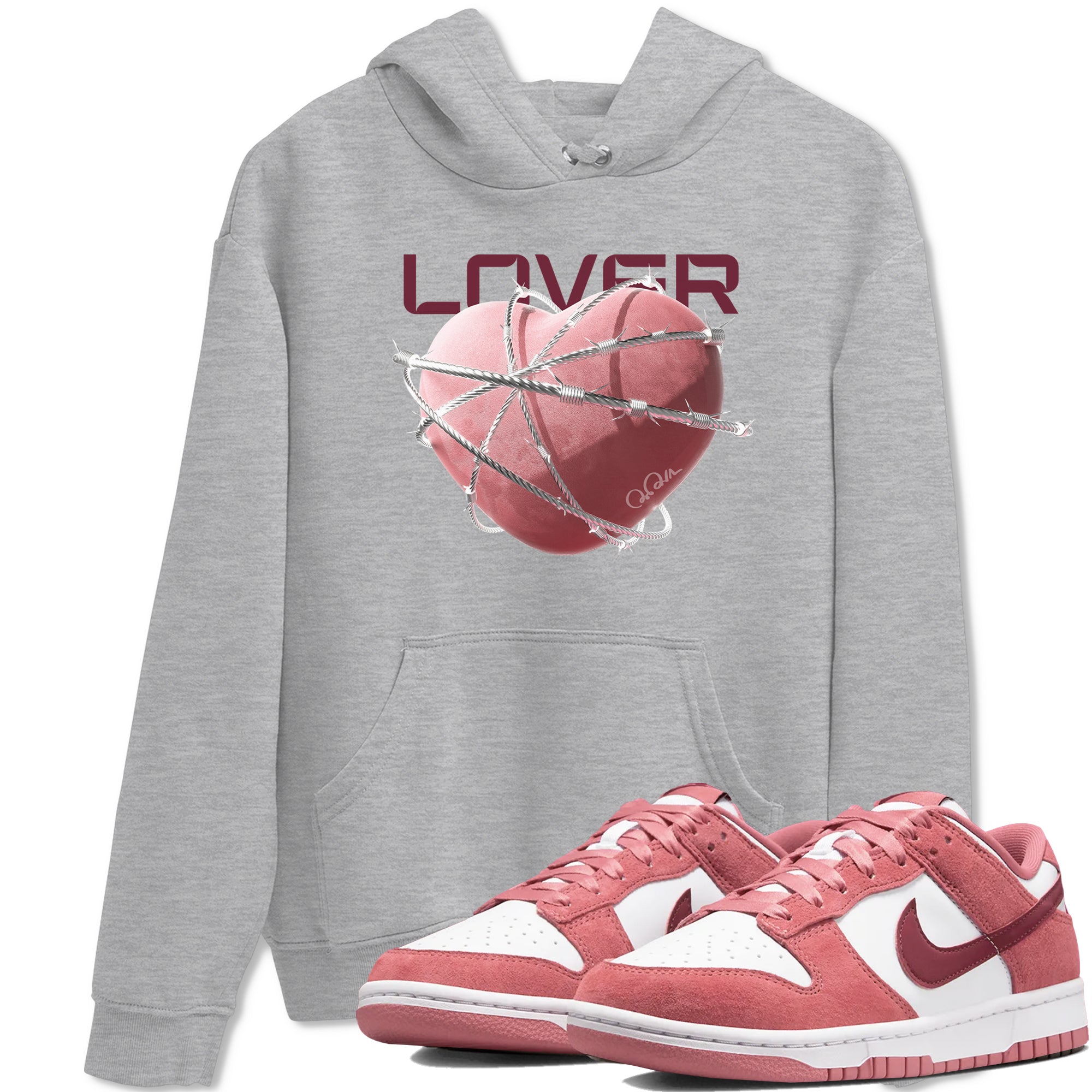 Heart Lover snkmatch Tee - Dunk Valentines Day 2024