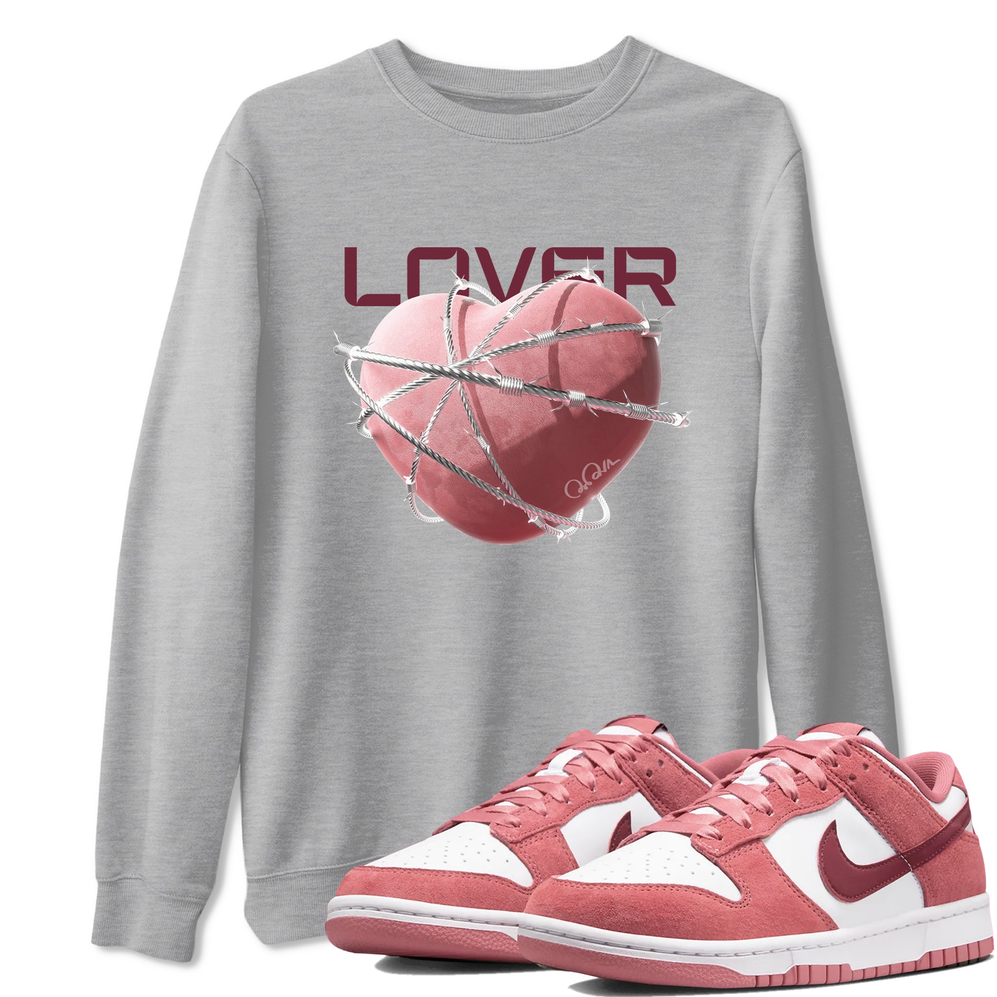 Heart Lover snkmatch Tee - Dunk Valentines Day 2024