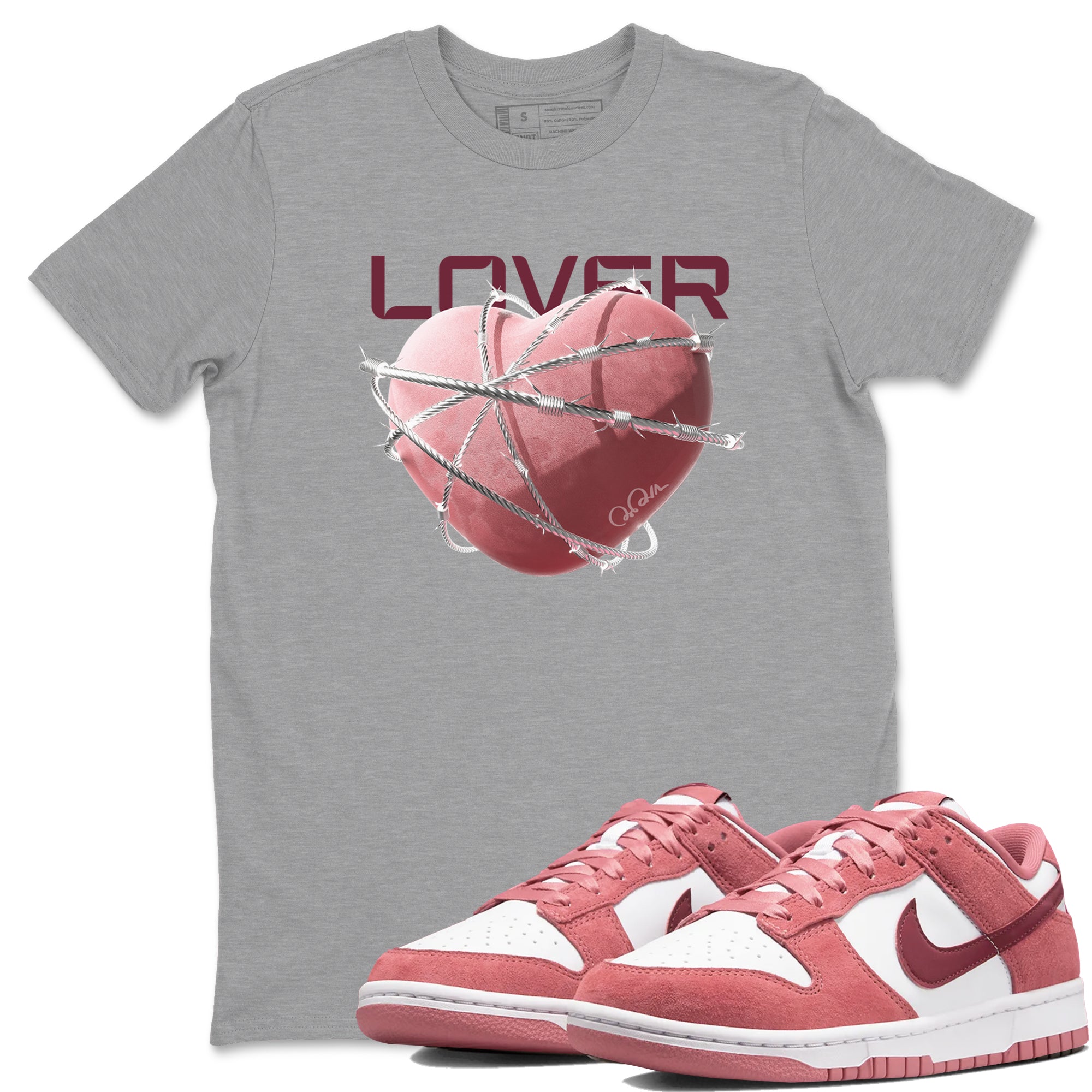 Heart Lover snkmatch Tee - Dunk Valentines Day 2024