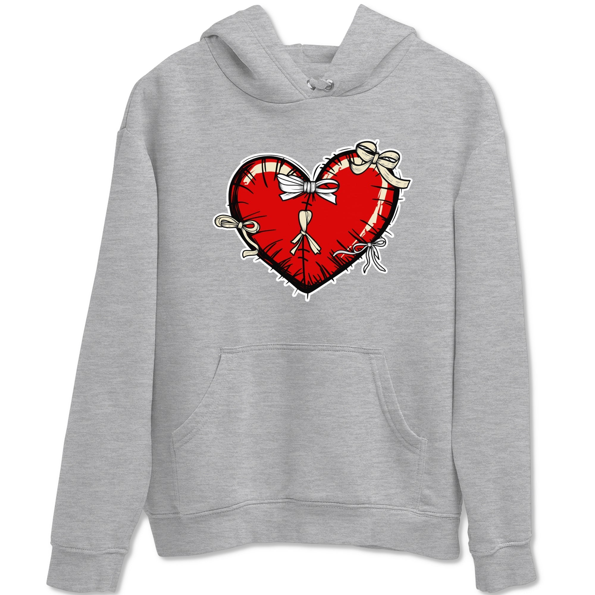 Heart with Ribbons snkmatch Tees - Air Jordan 1 Black Toe Reimagined