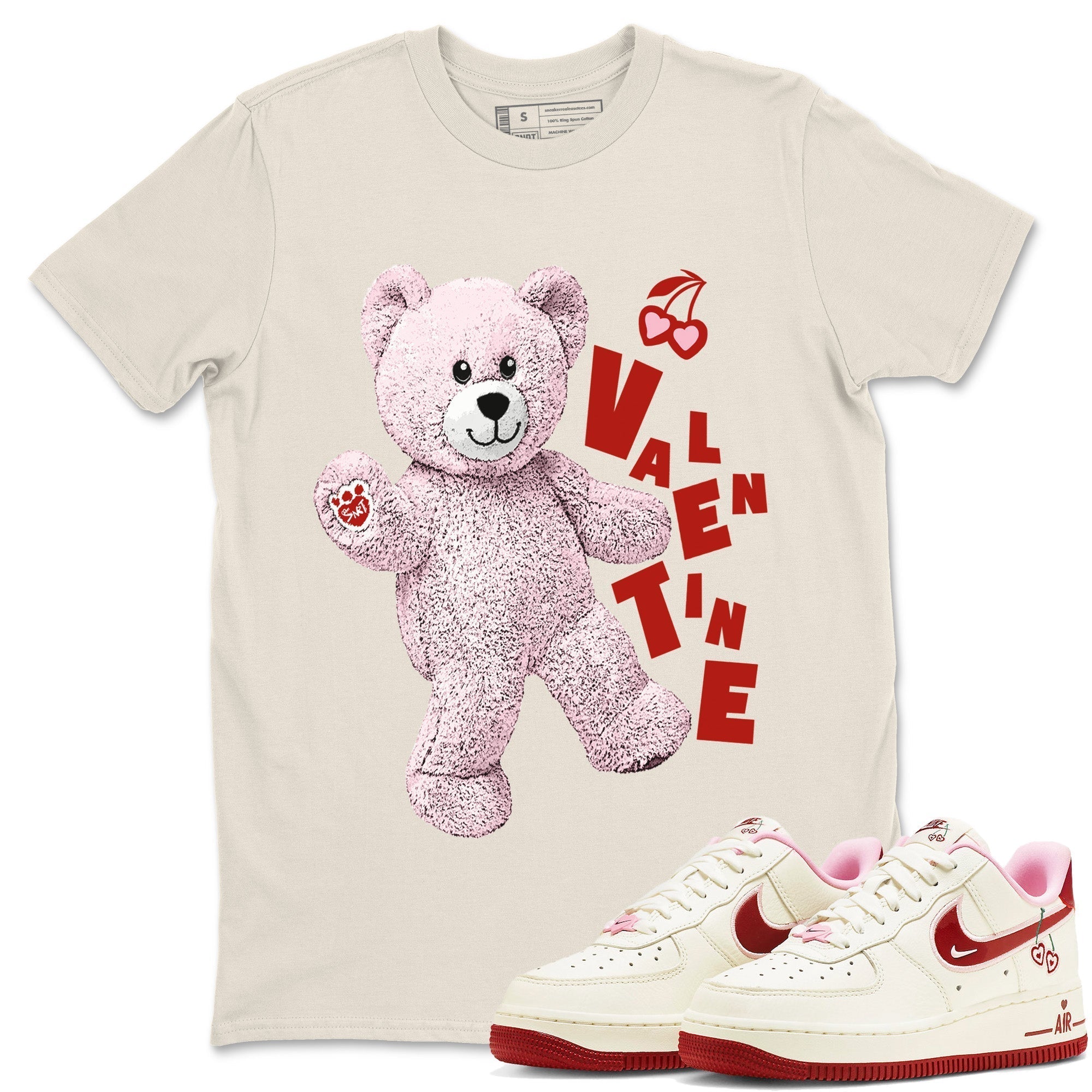 Hello Bear Unisex Tops - Air Force 1 Valentines Day