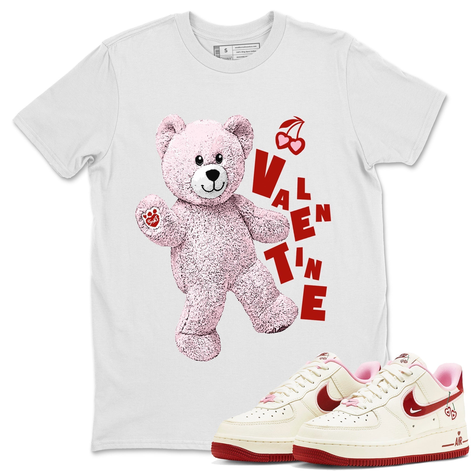 Hello Bear Unisex Tops - Air Force 1 Valentines Day