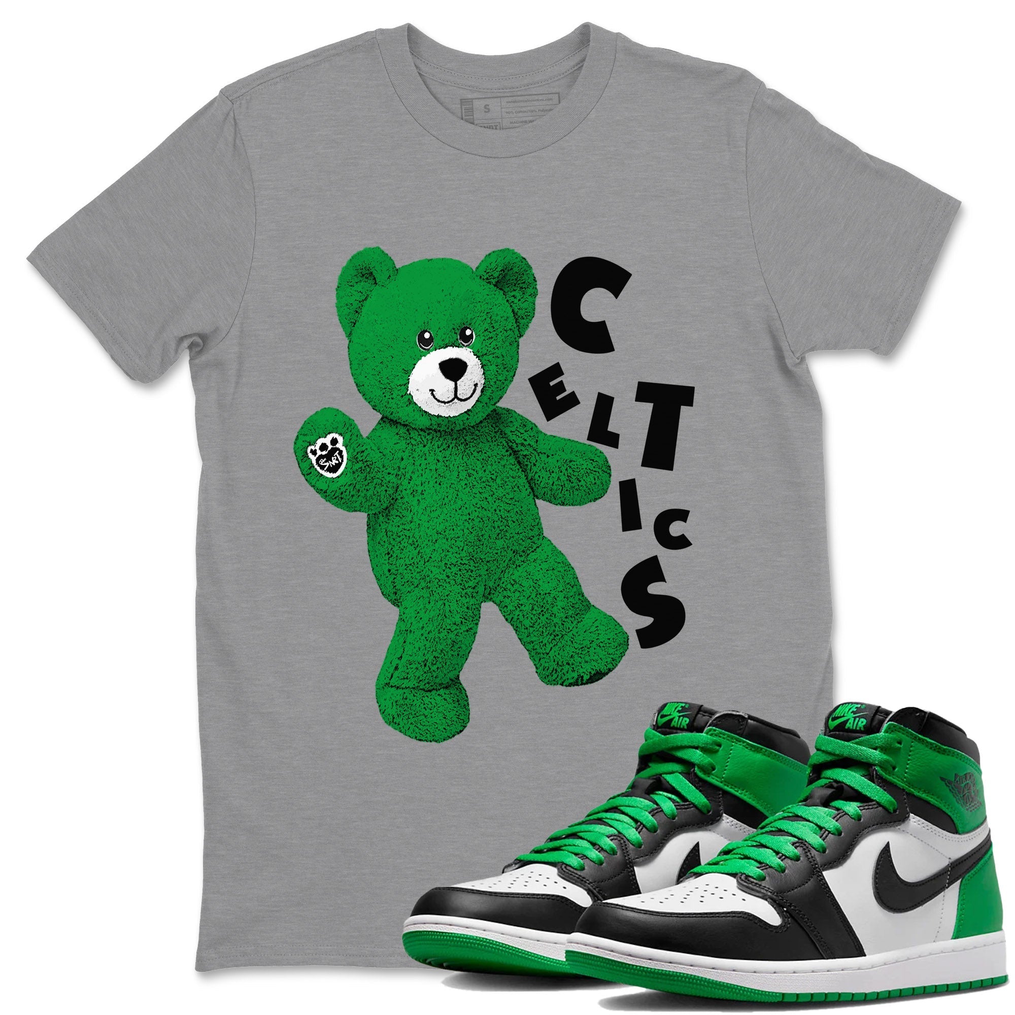 Hello Bear Unisex Tops - Air Jordan 1 Celtics