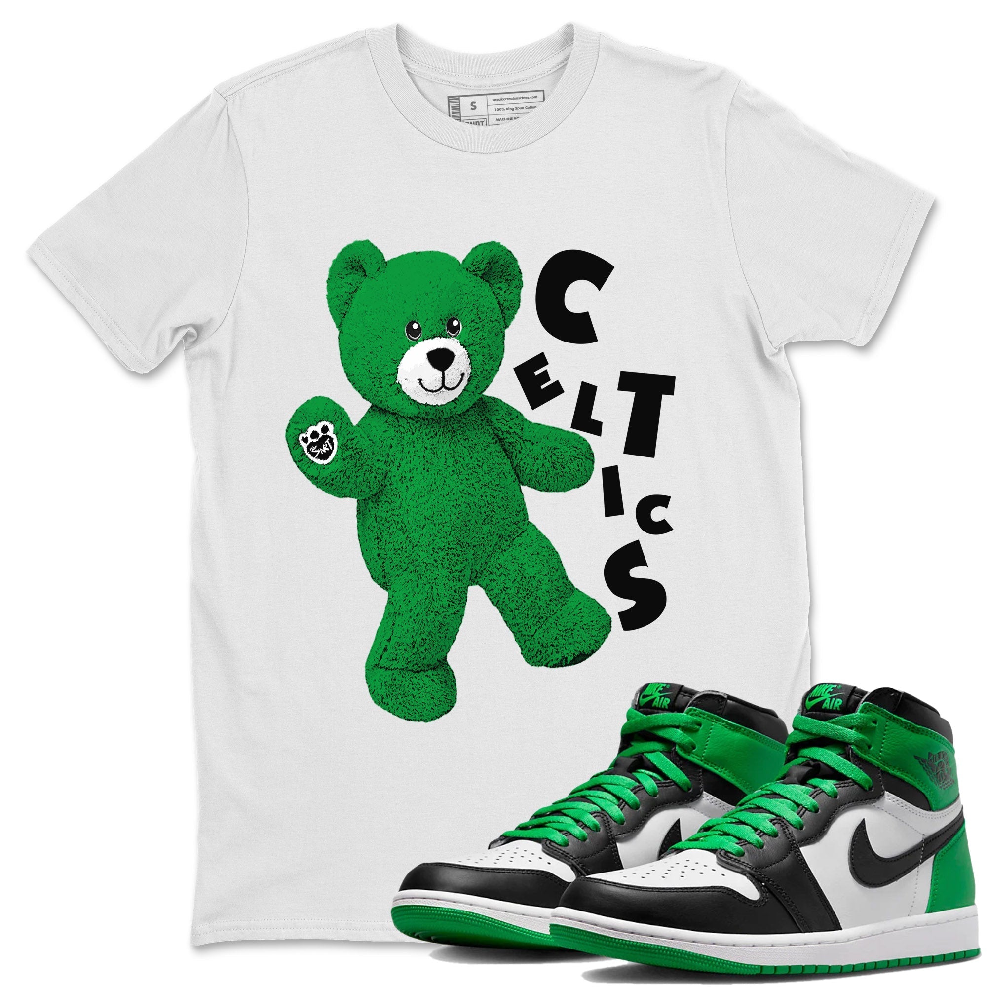 Hello Bear Unisex Tops - Air Jordan 1 Celtics