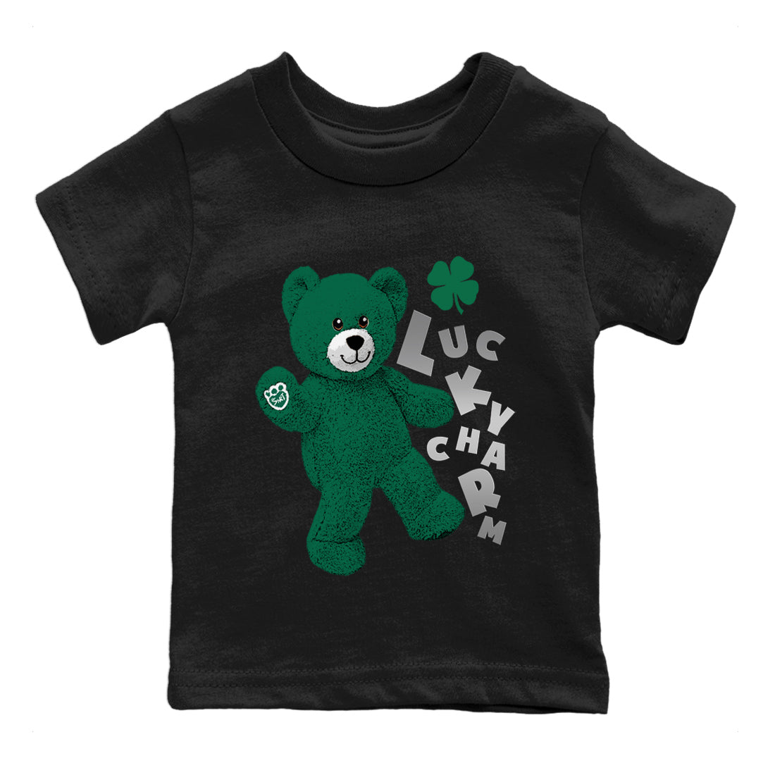Hello Bear Kids Tops - Air Jordan 1 Gorge Green
