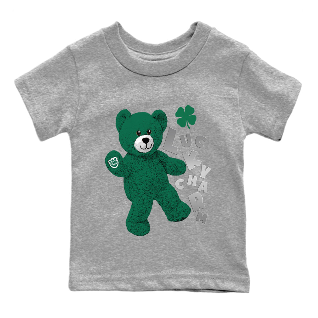 Hello Bear Kids Tops - Air Jordan 1 Gorge Green