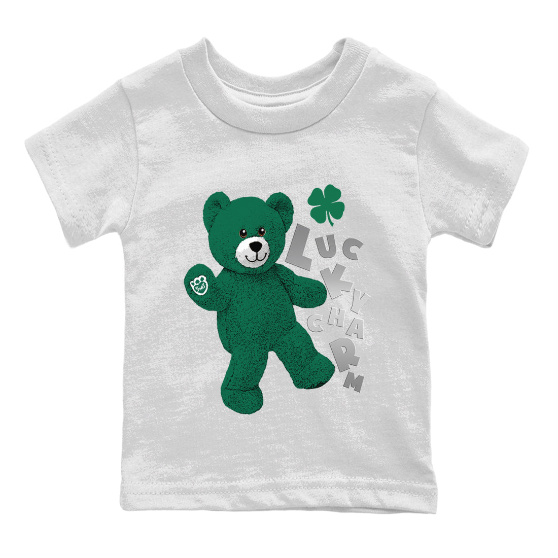 Hello Bear Kids Tops - Air Jordan 1 Gorge Green