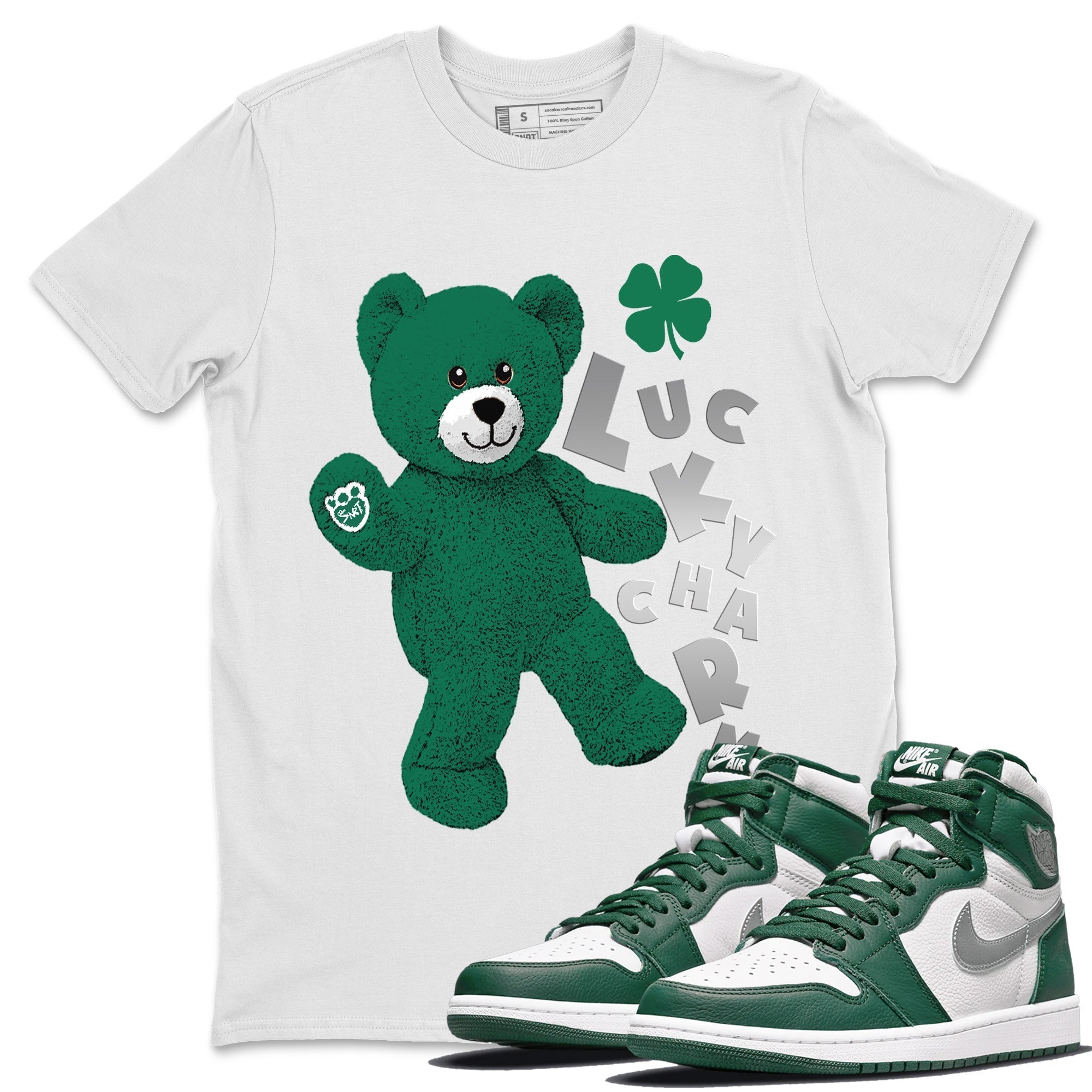 Hello Bear Unisex Tops - Air Jordan 1 Gorge Green