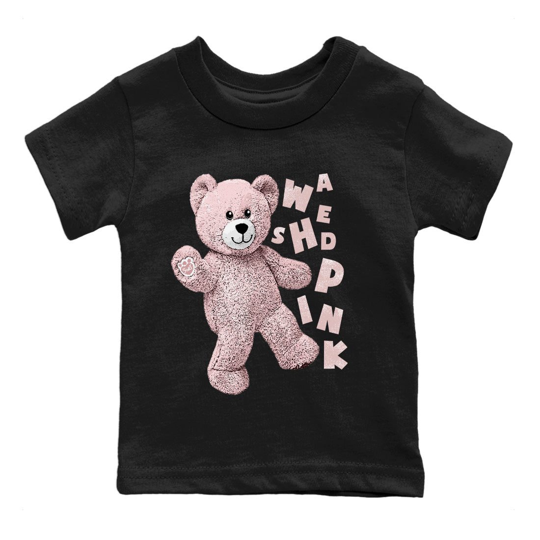 Hello Bear Kids Tops - Air Jordan 1 Washed Pink