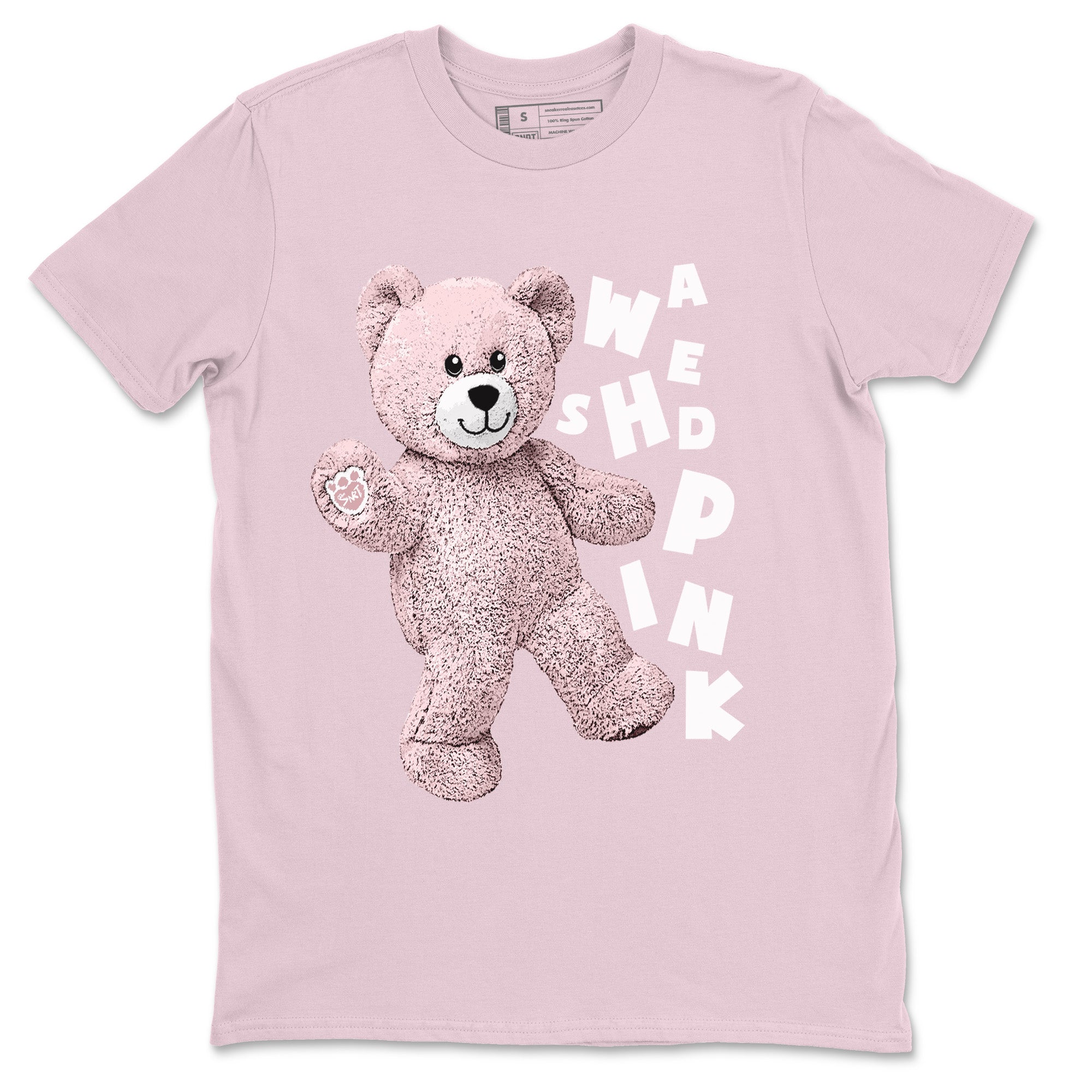Hello Bear Unisex Tops - Air Jordan 1 Washed Pink