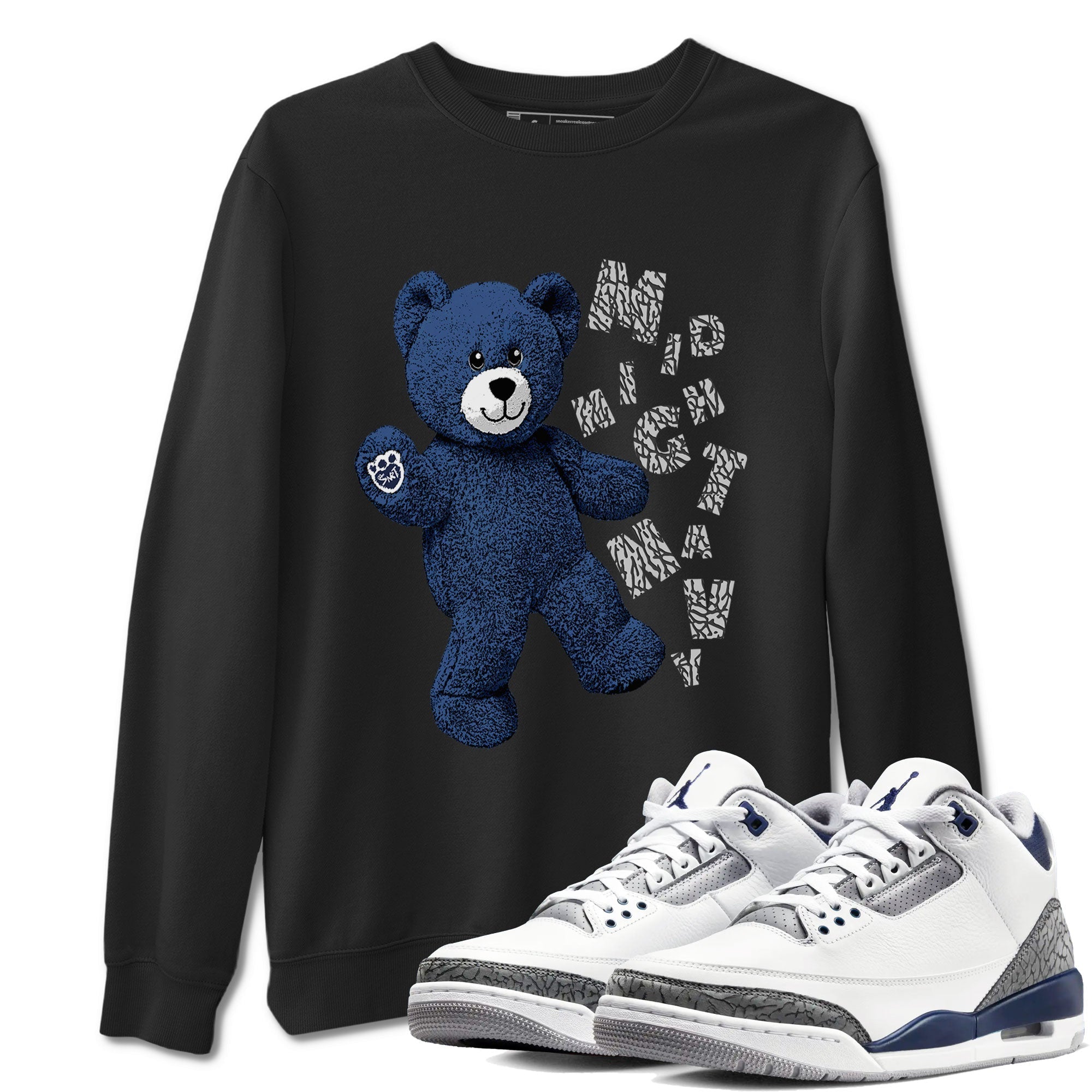 Hello Bear snkmatch Tees - Air Jordan 3 Midnight Navy 2023