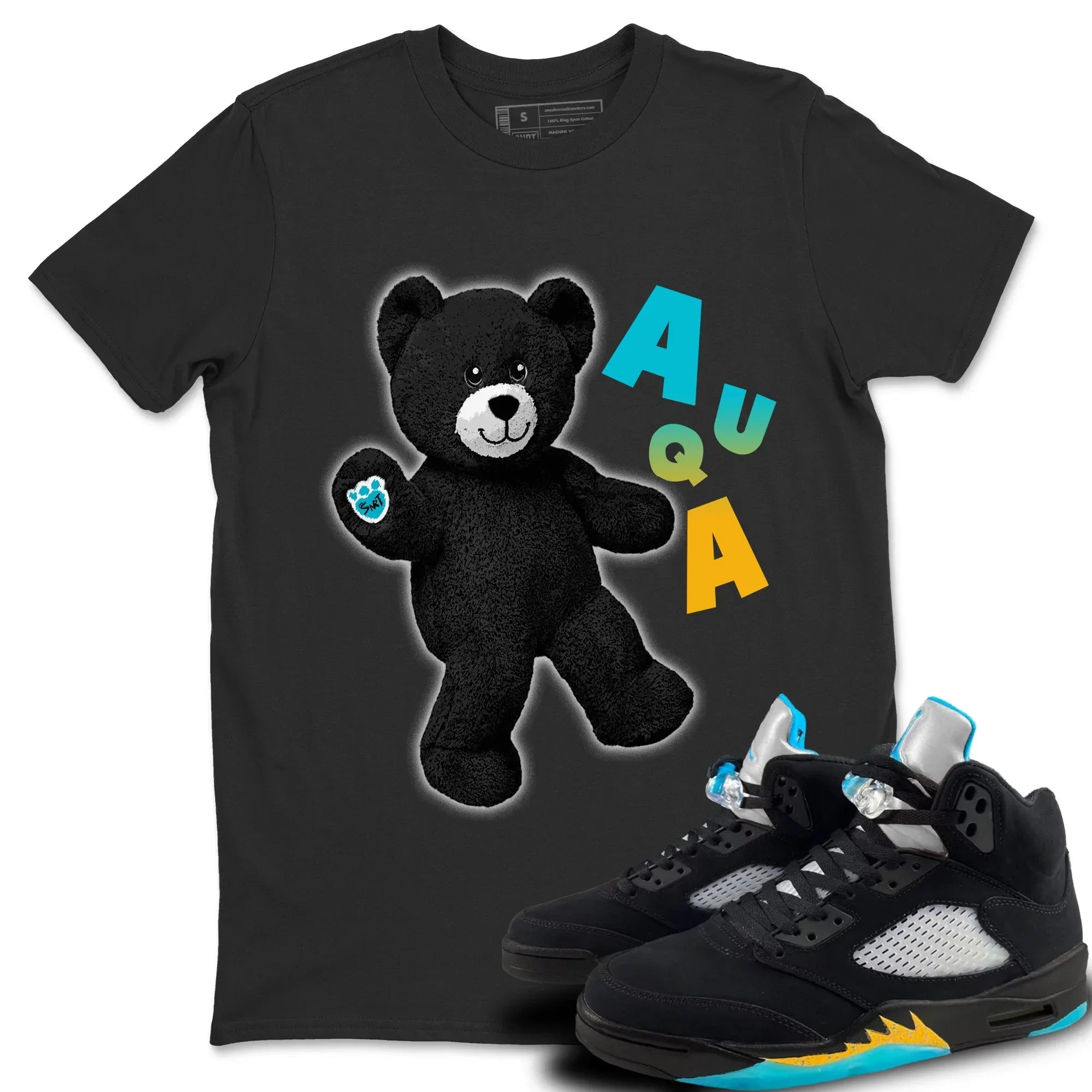 Hello Bear Unisex Tops - Air Jordan 5 Aqua