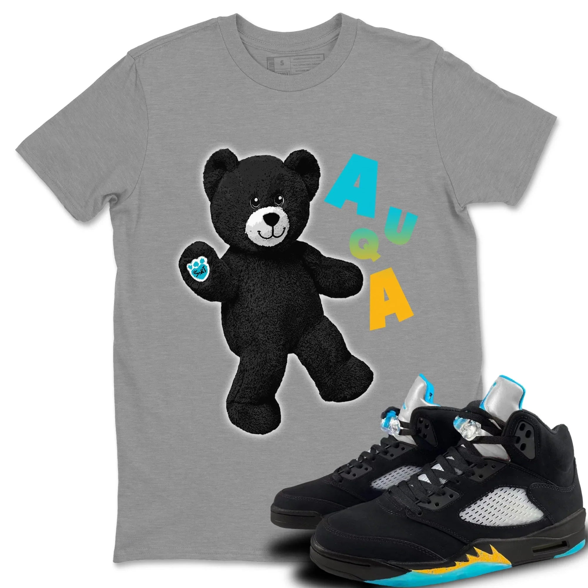 Hello Bear Unisex Tops - Air Jordan 5 Aqua
