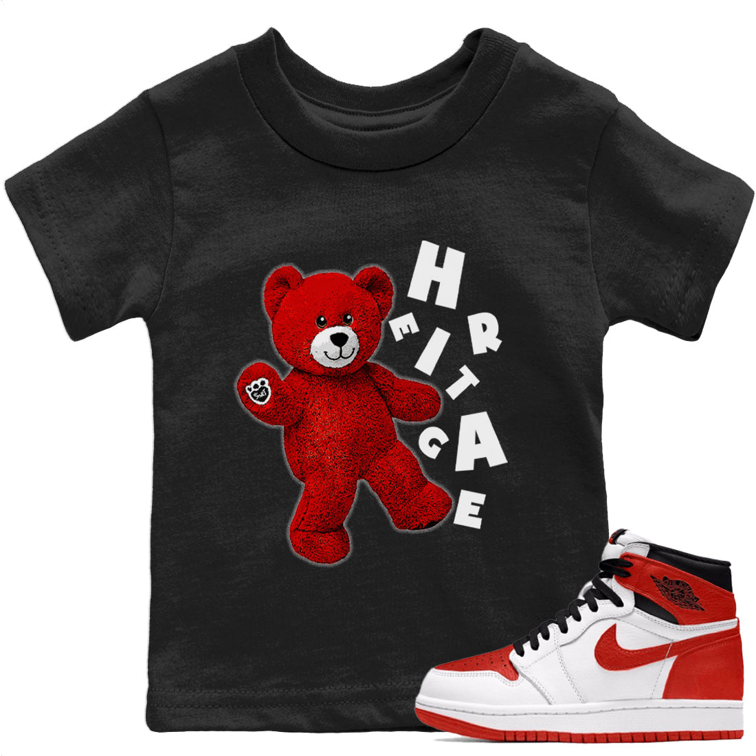 Hello Bear Kids Tops - Air Jordan 1 Heritage