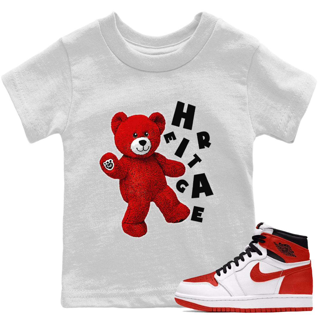 Hello Bear Kids Tops - Air Jordan 1 Heritage