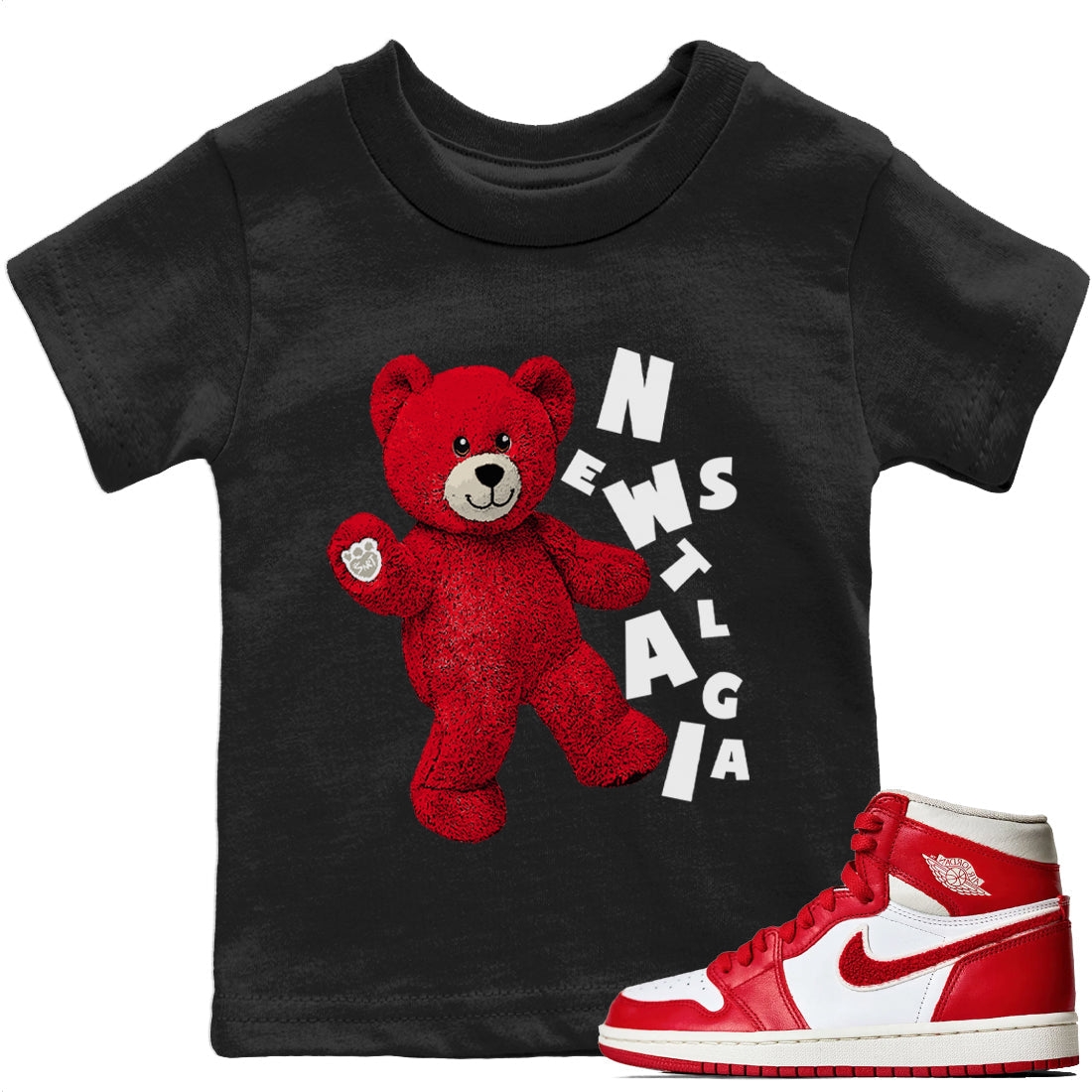 Hello Bear Kids Tops - Air Jordan 1 Newstalgia