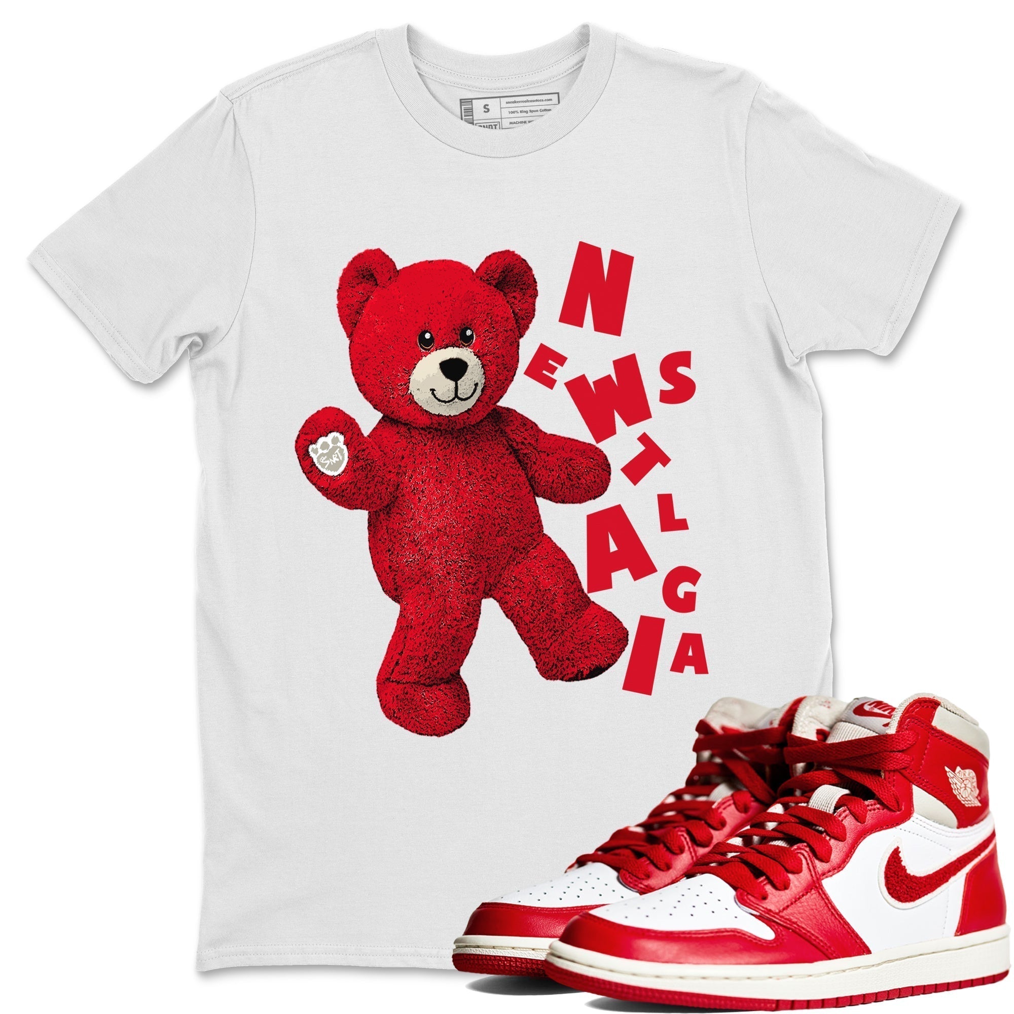 Hello Bear Unisex Tops - Air Jordan 1 Newstalgia