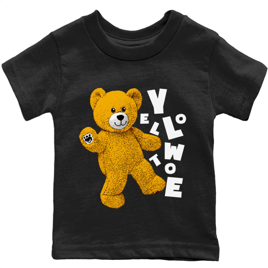 Hello Bear Kids Tops - Air Jordan 1 Yellow Toe