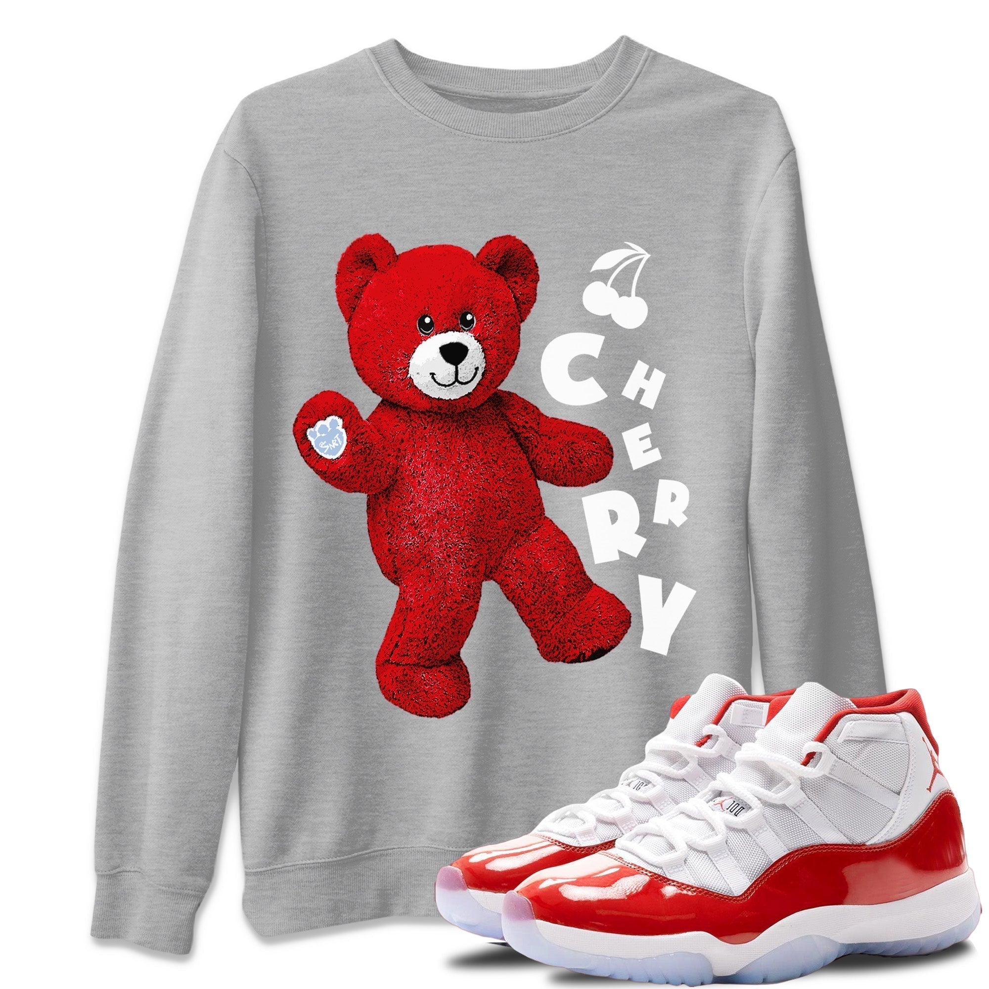 Hello Bear Unisex Tops - Air Jordan 11 Cherry