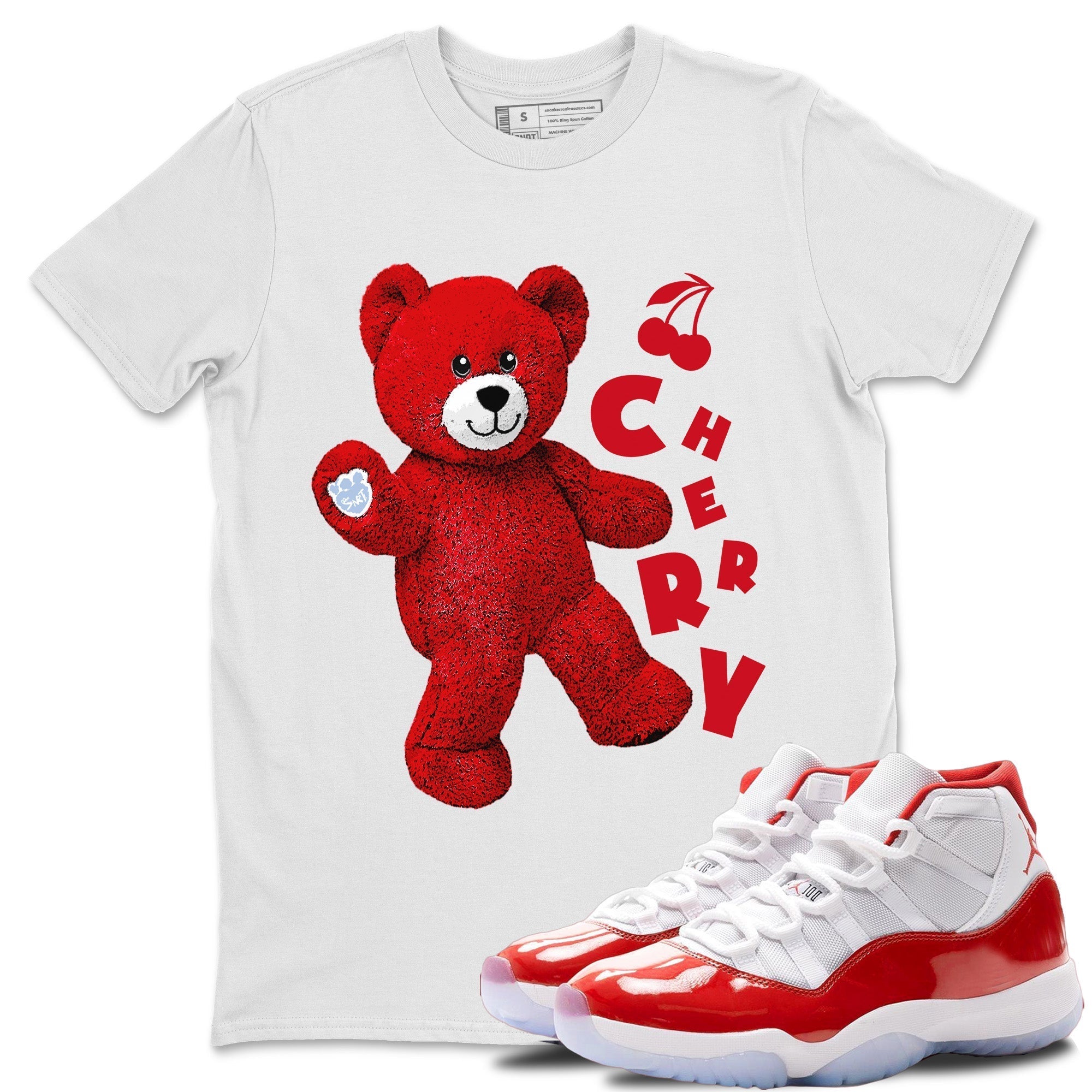 Hello Bear Unisex Tops - Air Jordan 11 Cherry