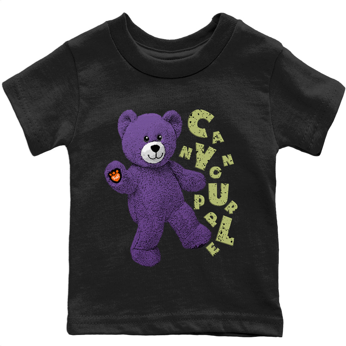 Hello Bear Kids Tops - Air Jordan 4 Canyon Purple