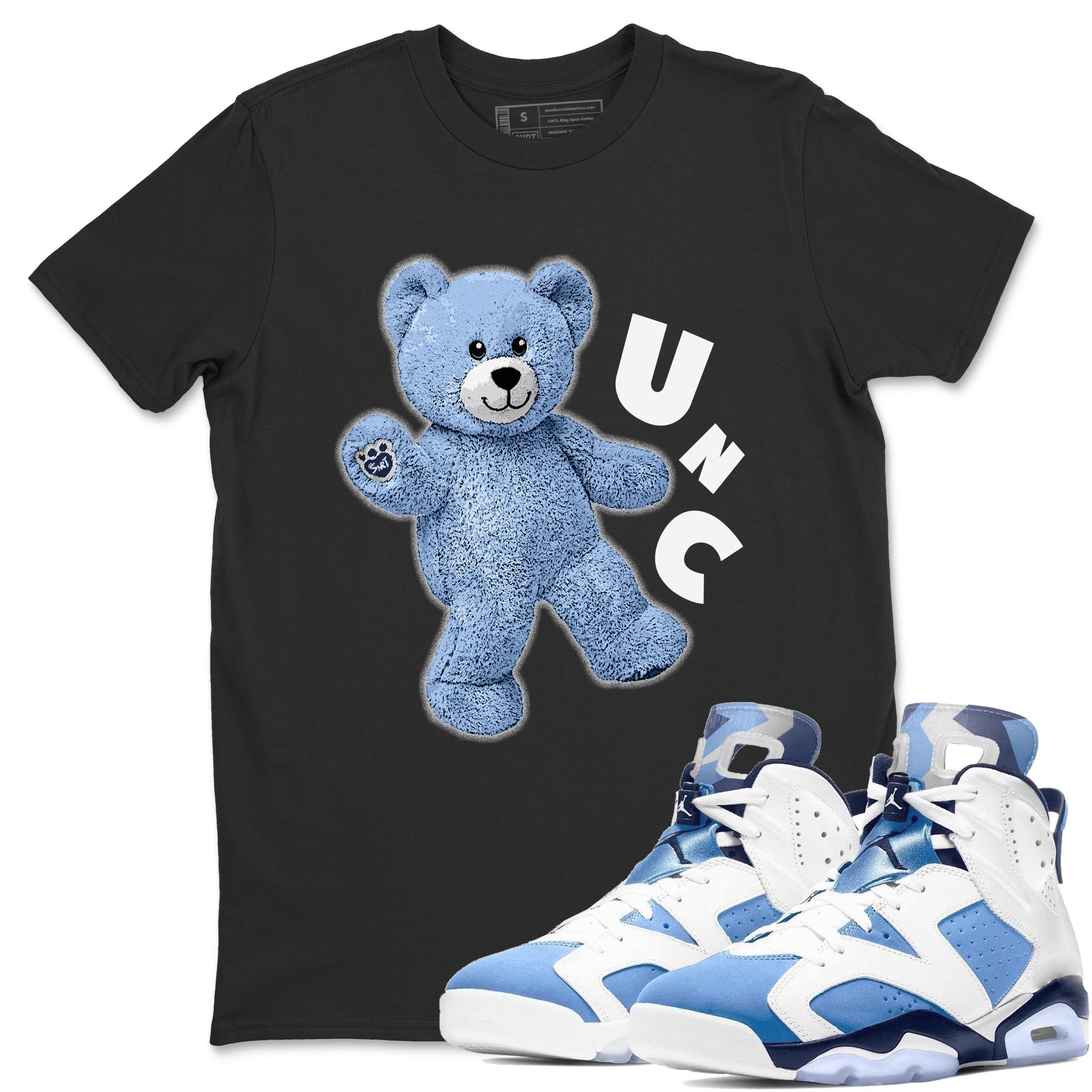 Hello Bear Unisex Tops - Air Jordan 6 UNC