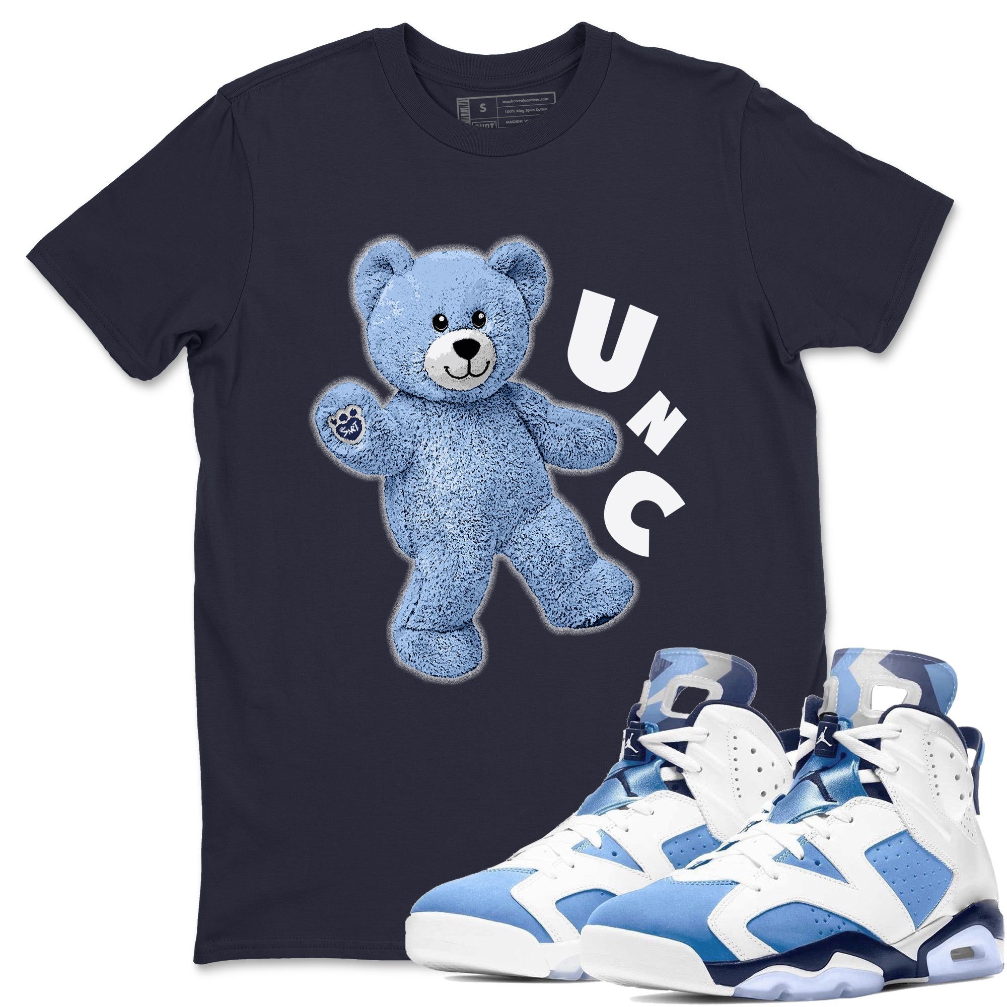 Hello Bear Unisex Tops - Air Jordan 6 UNC