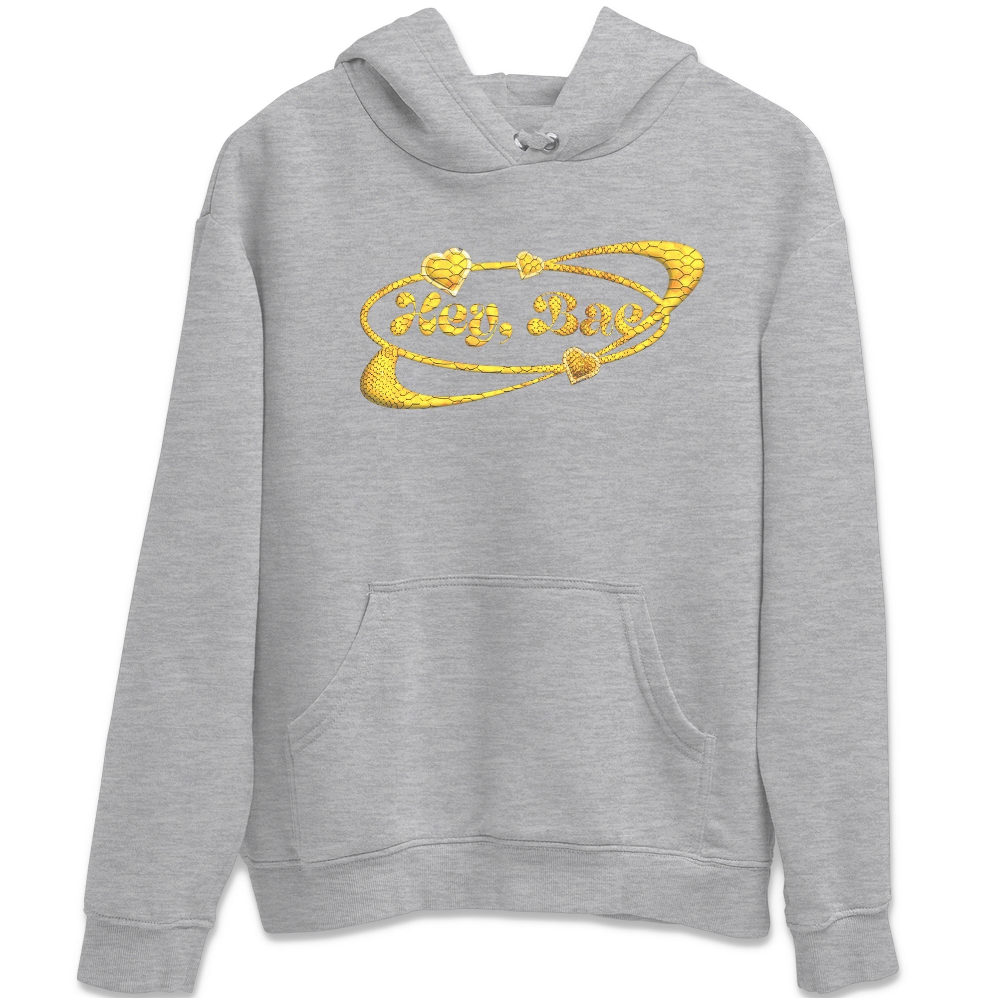 Hey Bae Unisex Tops - Air Jordan 11 Yellow Python