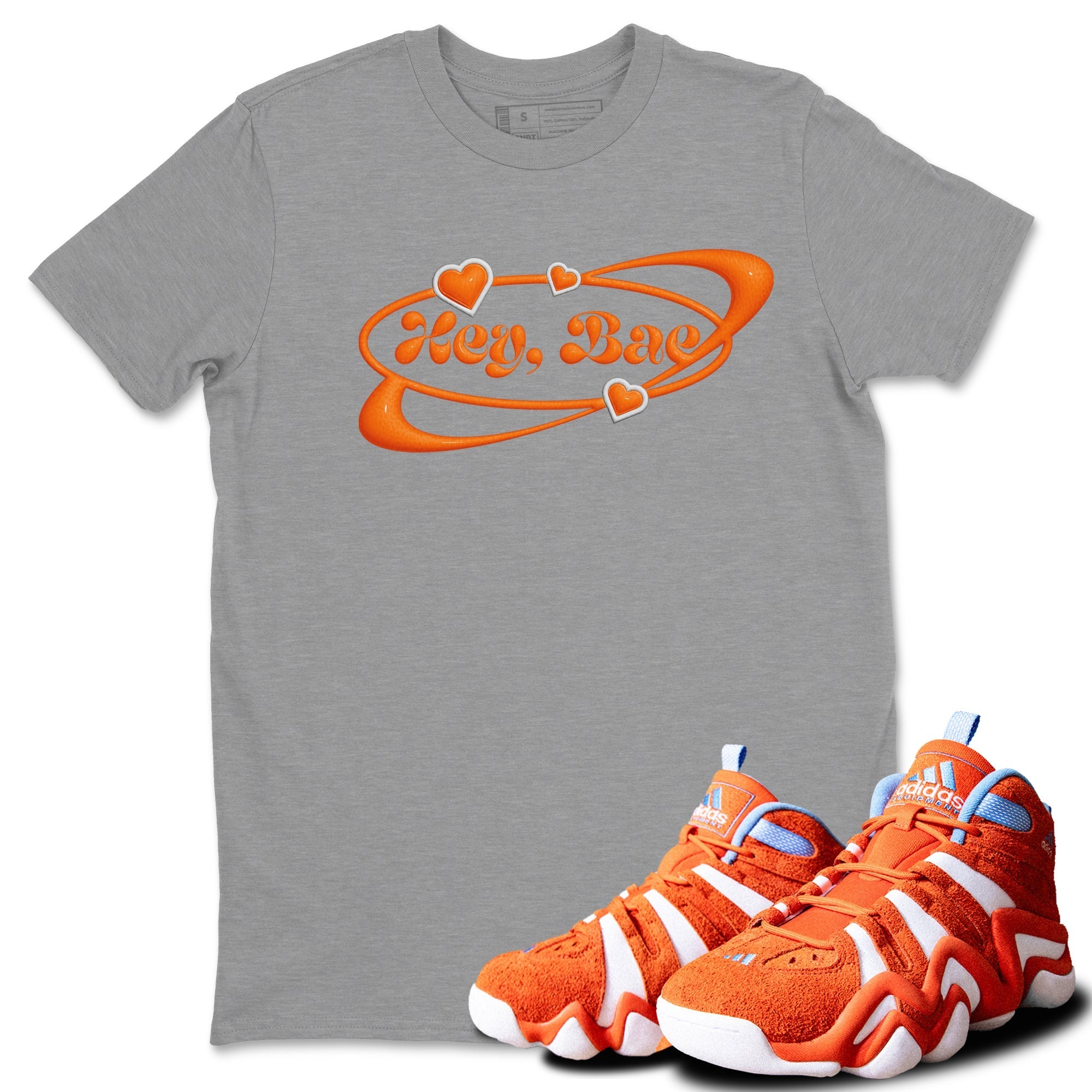 Hey Bae snkmatch Tee - Crazy 8 Team Orange