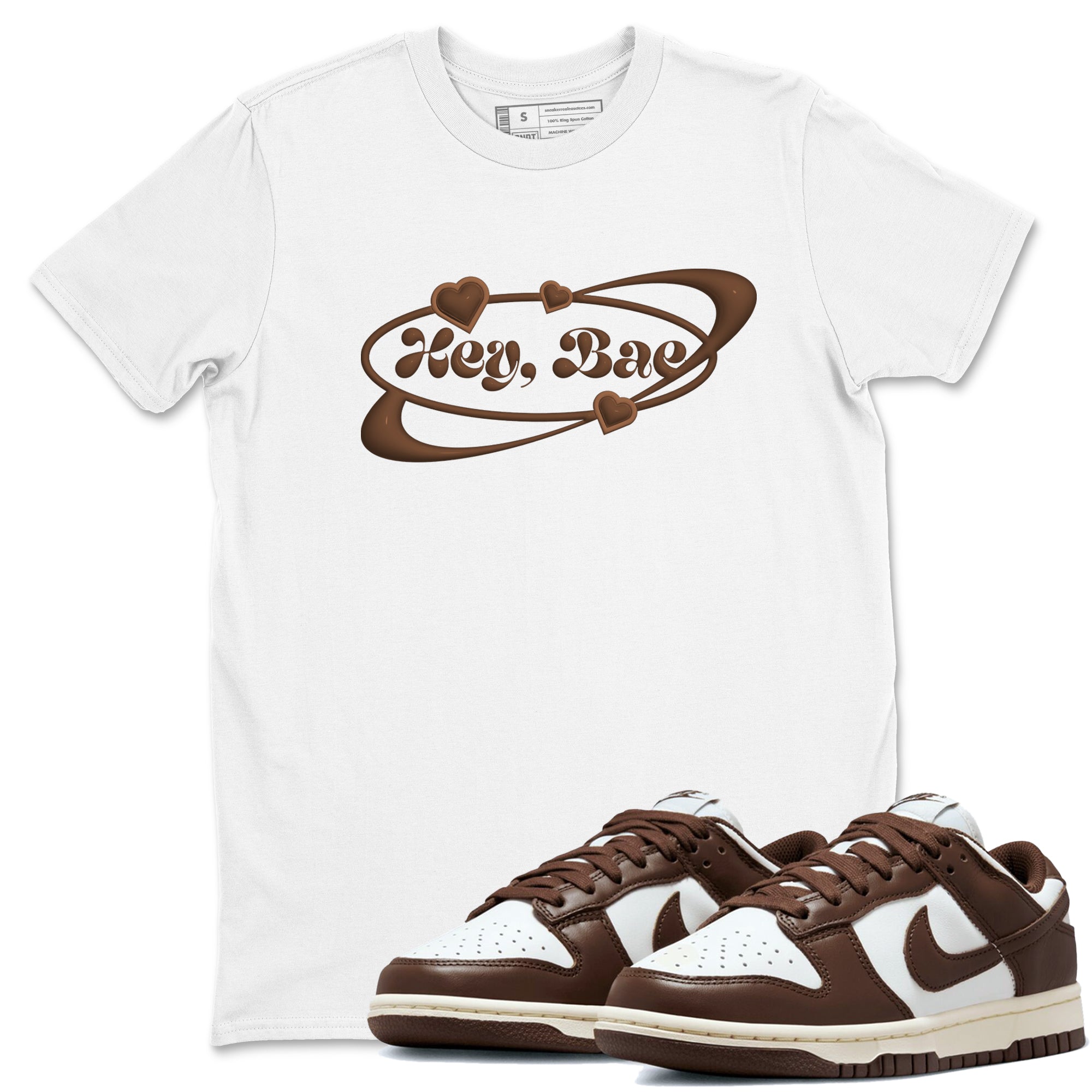 Hey Bae snkmatch Tee - Dunk Cacao Wow