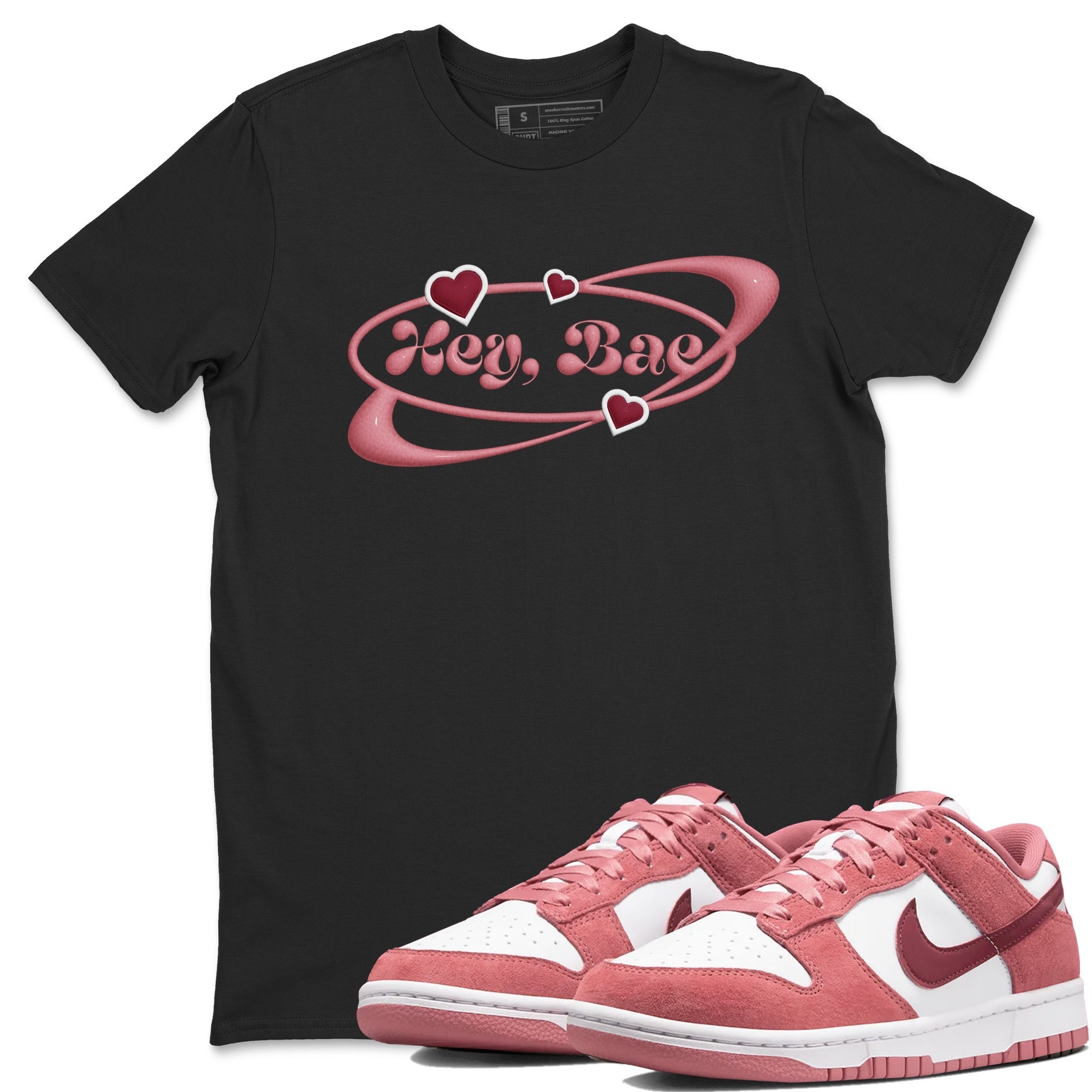 Hey Bae snkmatch Tee - Dunk Valentines Day 2024