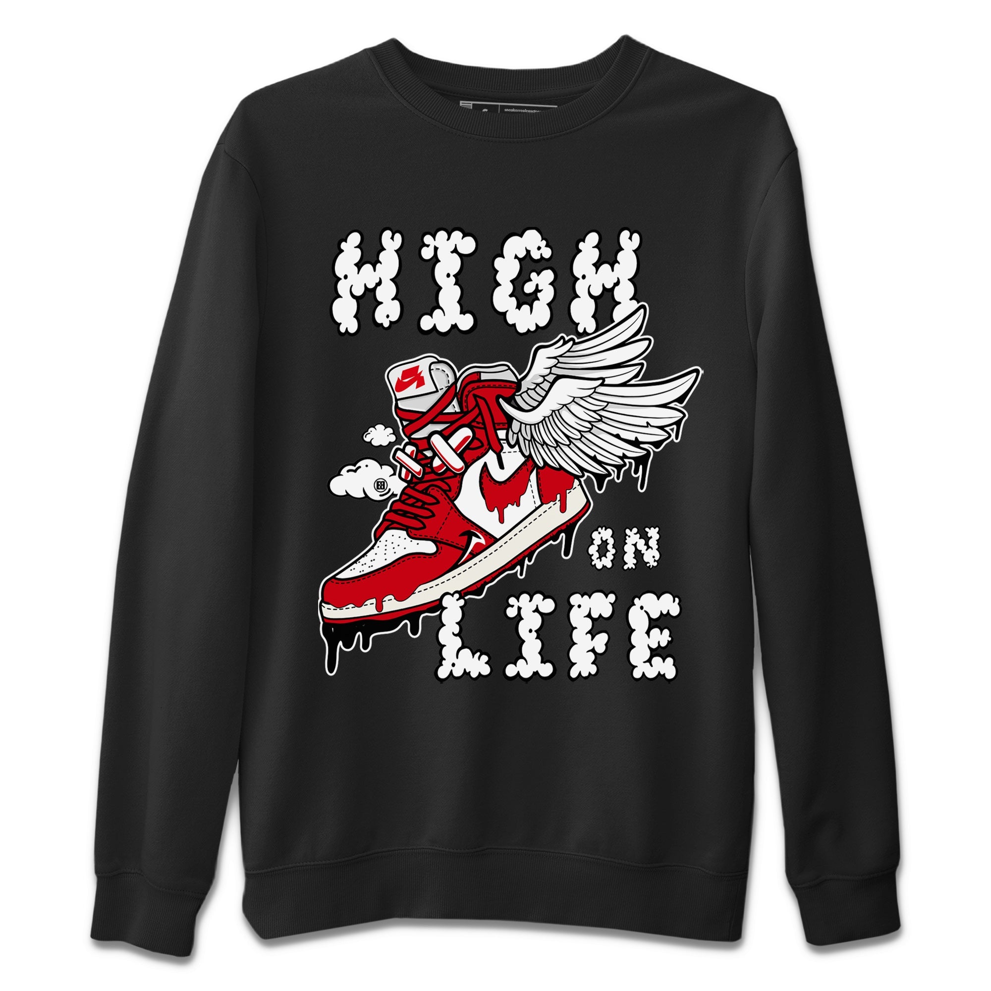 High On Life Unisex Tops - Air Jordan 1 Newstalgia
