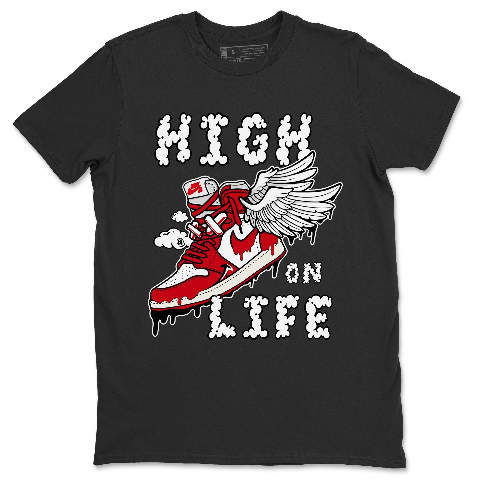 High On Life Unisex Tops - Air Jordan 1 Newstalgia