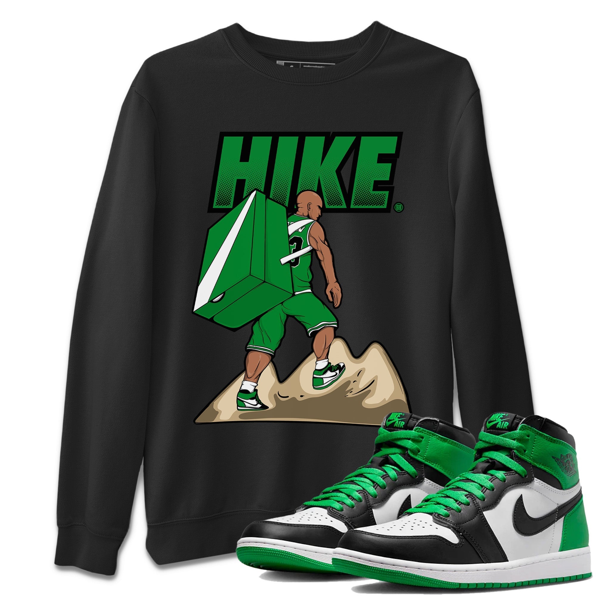 Hike Unisex Tops - Air Jordan 1 Celtics