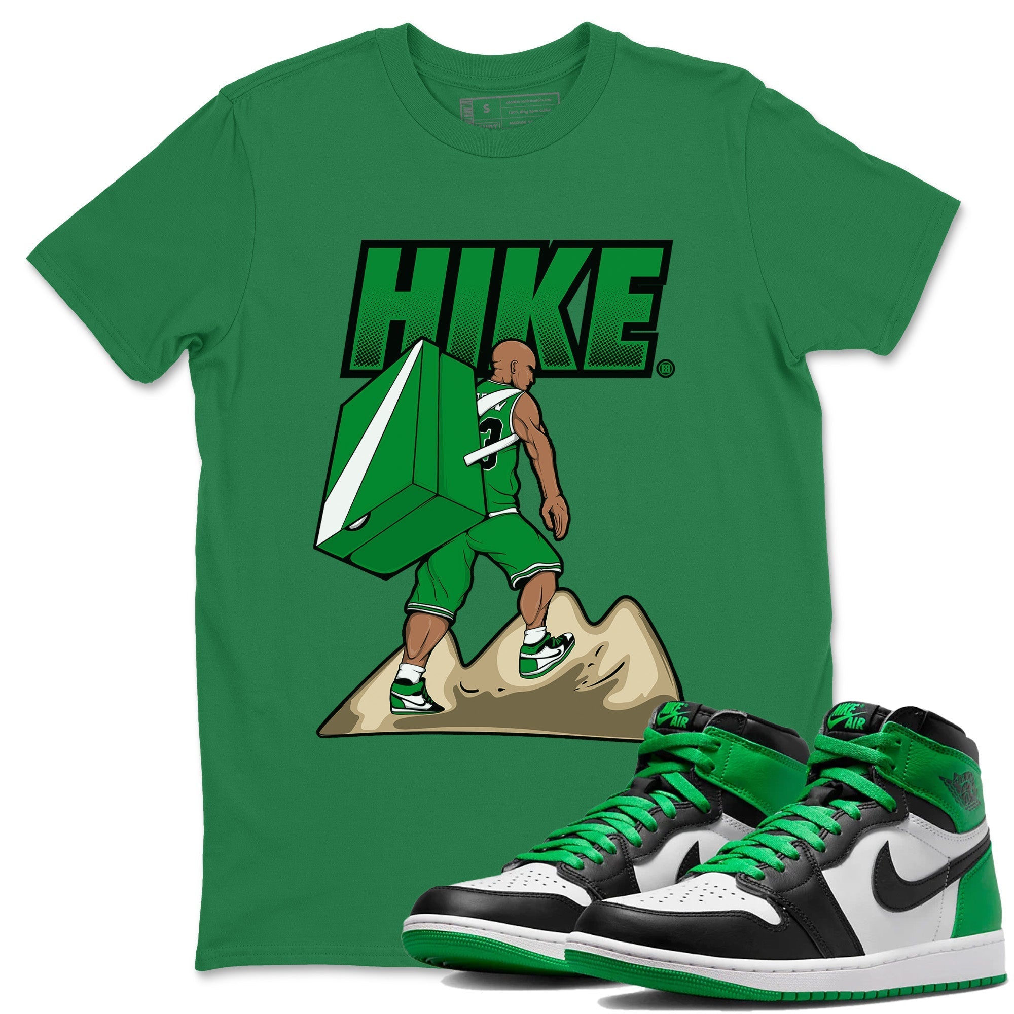 Hike Unisex Tops - Air Jordan 1 Celtics