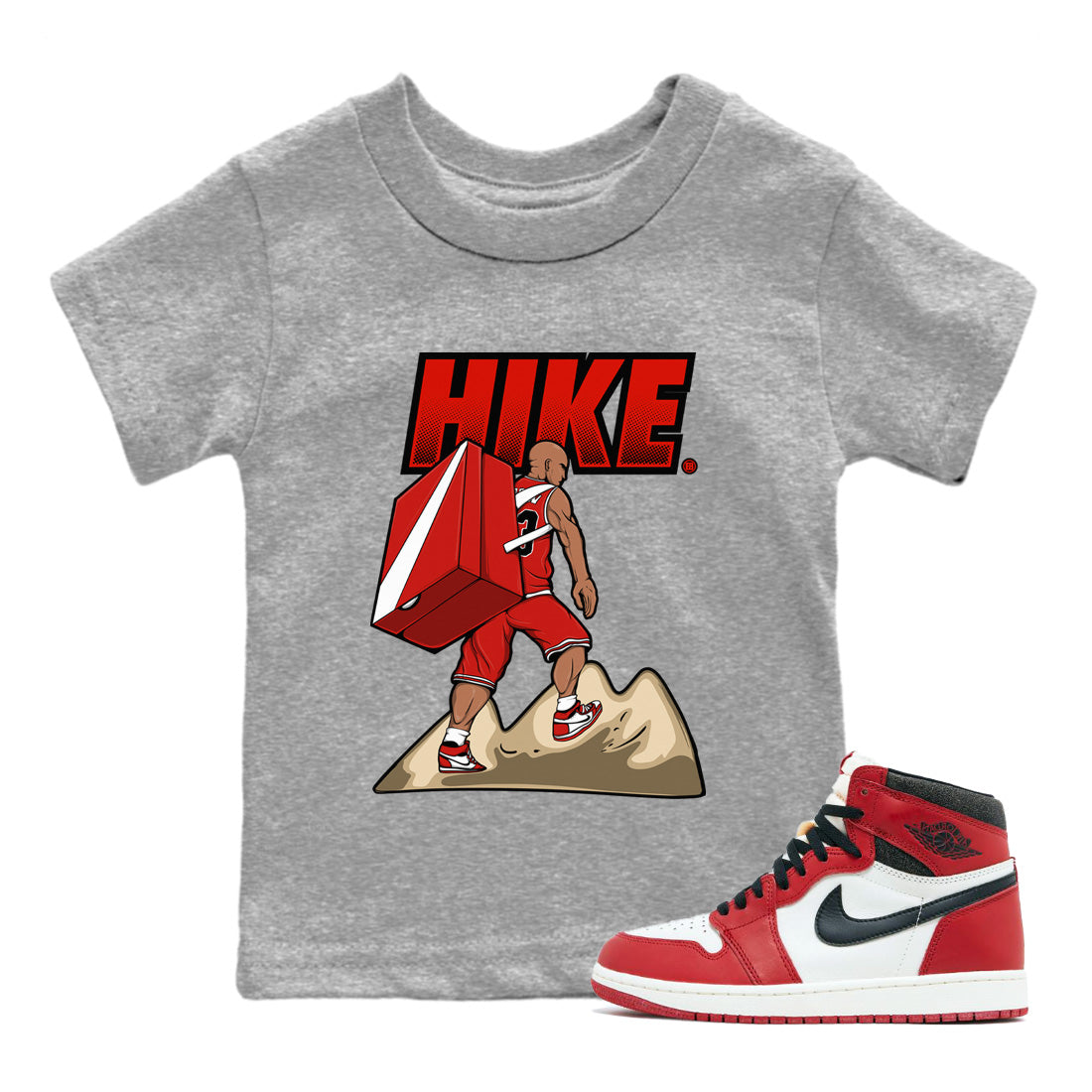 Hike Kids Tops - Air Jordan 1 Chicago