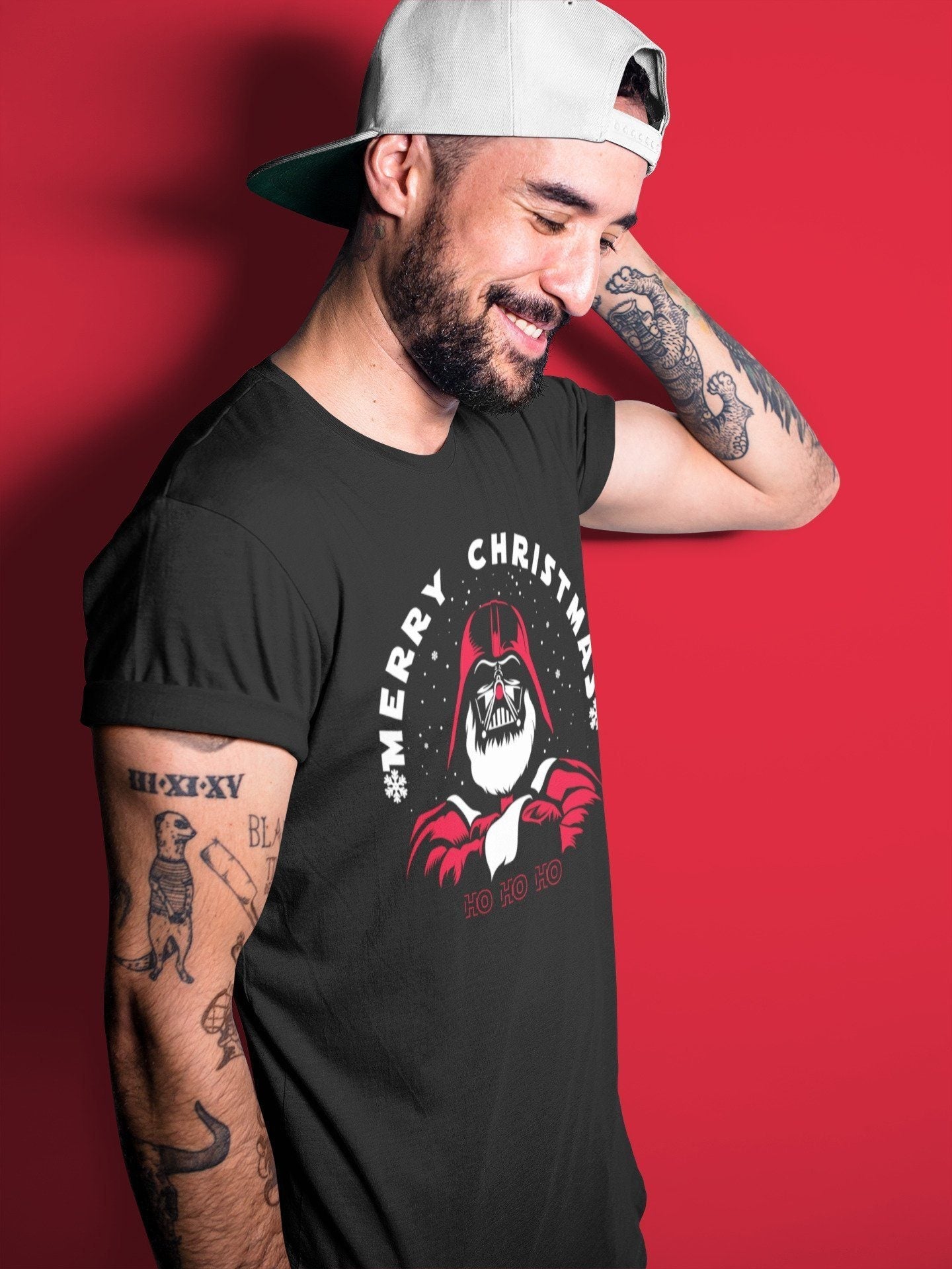 Ho Ho Ho Unisex Tops - Air Jordan 4 Red Thunder