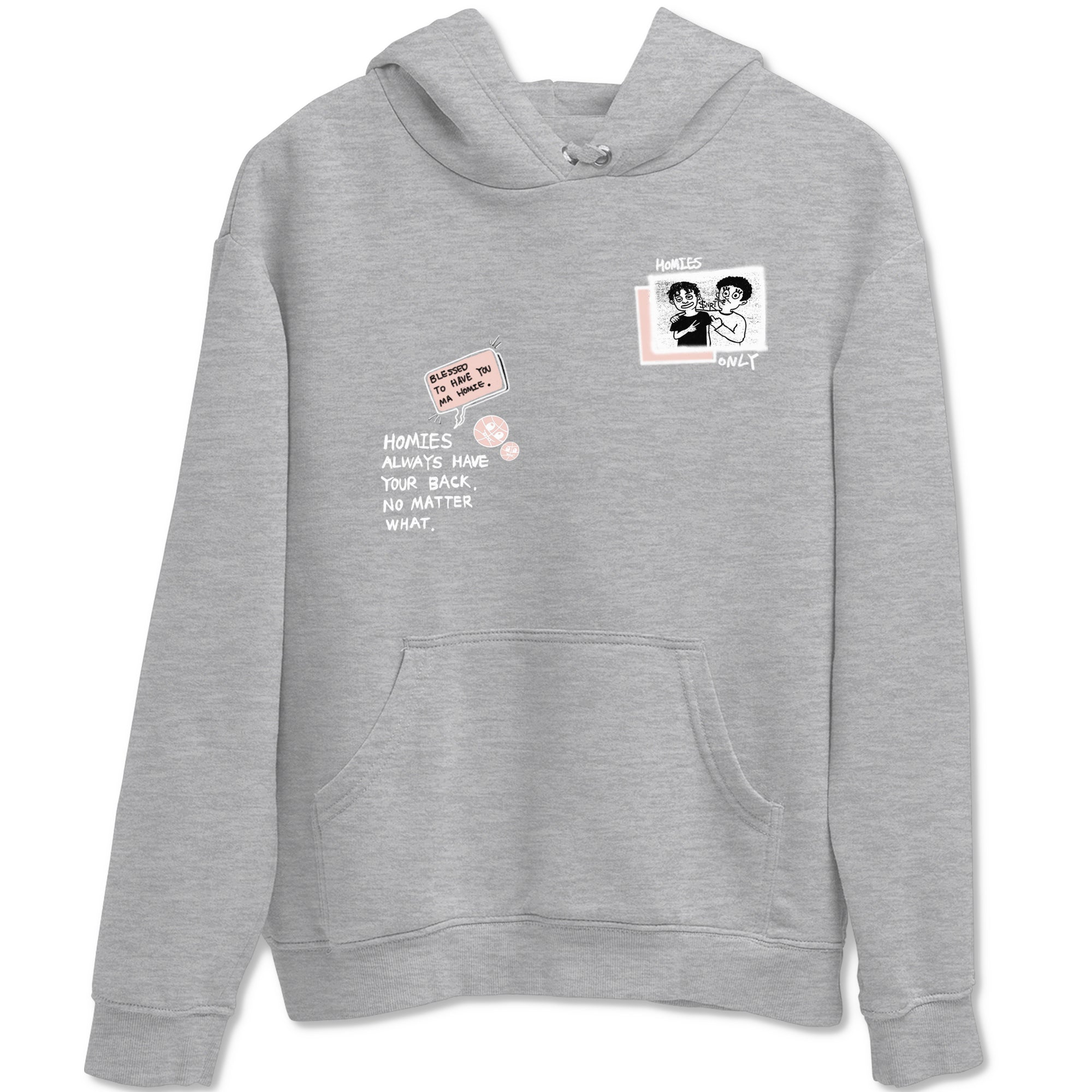 Homies Only snkmatch Tees - Air Jordan 11 Legend Pink