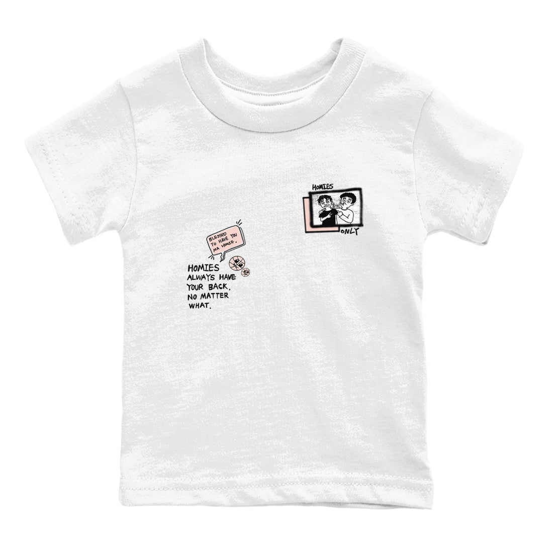Homies Only snkmatch Tees Kids - Air Jordan 11 Legend Pink