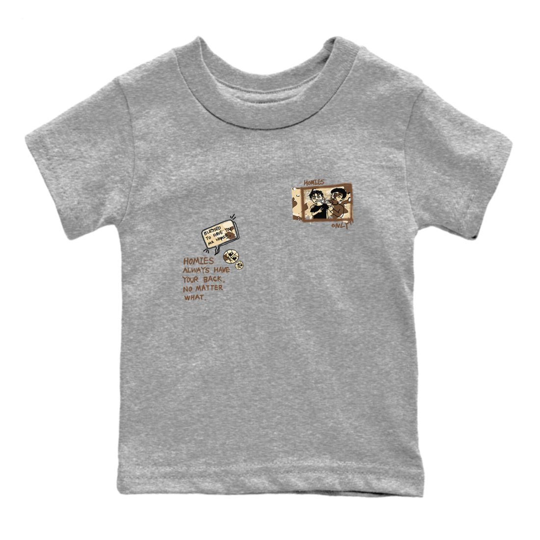 Homies Only snkmatch Tees Kids - Air Jordan 3 Desert Camo